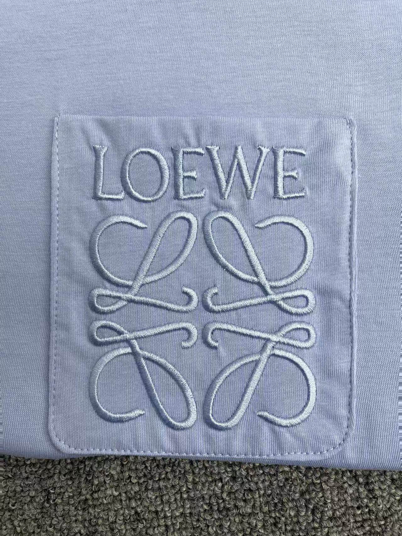 Loewe Relaxed Fit T-Shirt 'Black'（H526Y22XBC-1100）