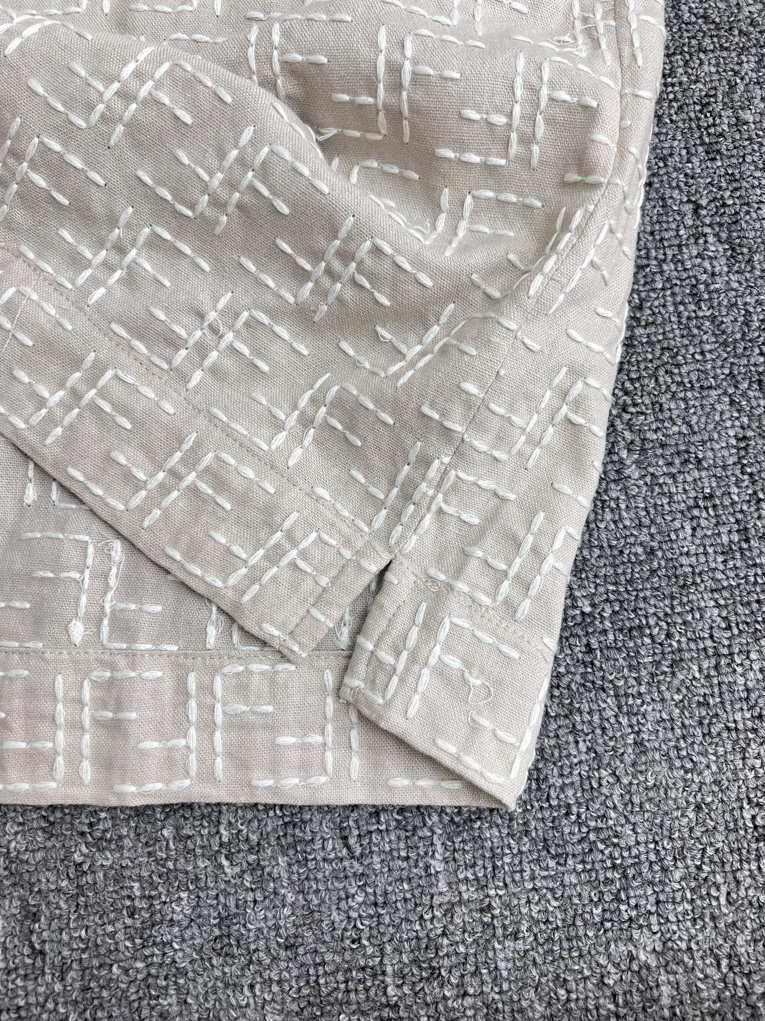 FENDI Shirt Linen Beige（FS1317AU6YF0B9Y）