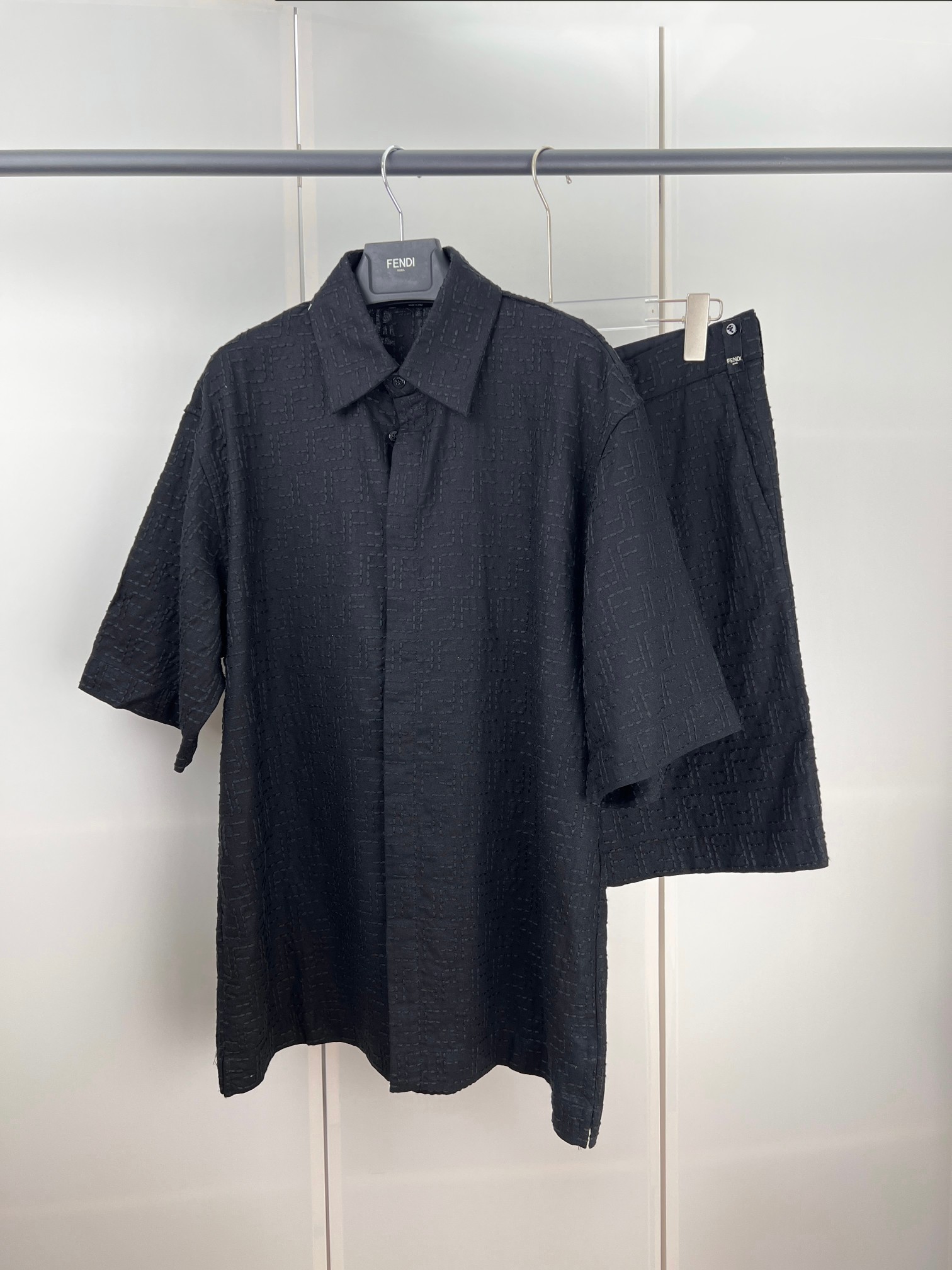 FENDI Shirt Linen Beige（FS1317AU6YF0B9Y）