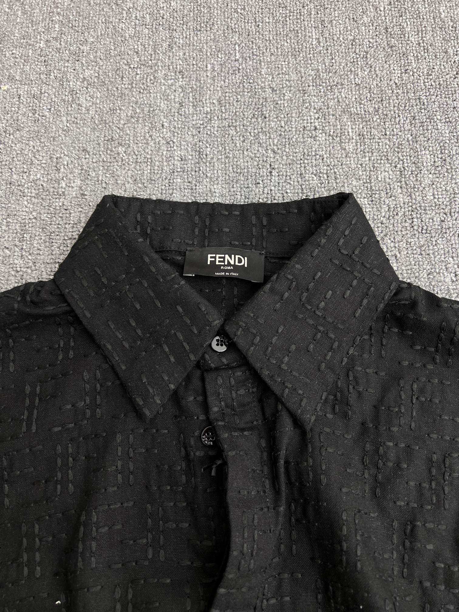 FENDI Shirt Linen Beige（FS1317AU6YF0B9Y）