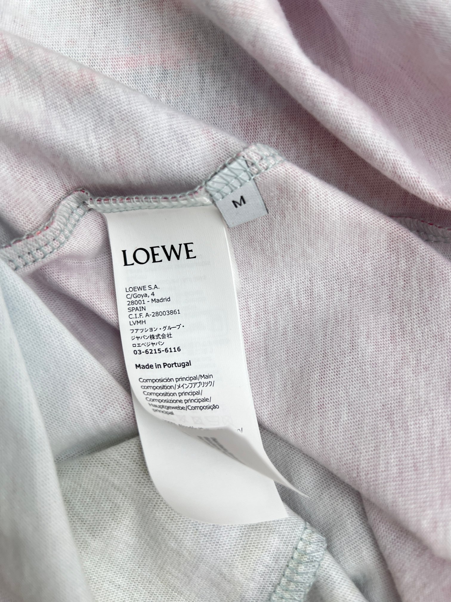 Loewe Loose Fit Floral Digital Print T-Shirt（H526Y22XCJ-5497）