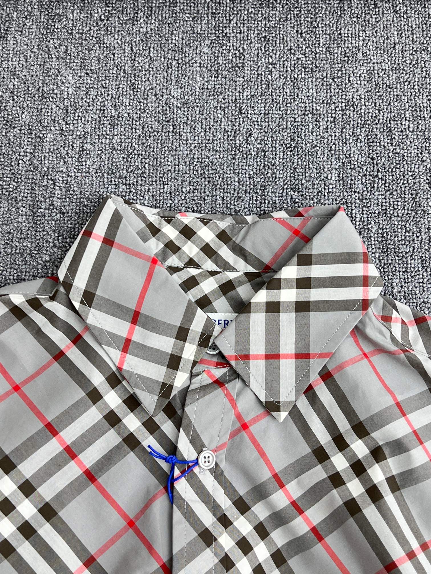 BURBERRY Regular Fit Check Cotton Shirt（81135371）