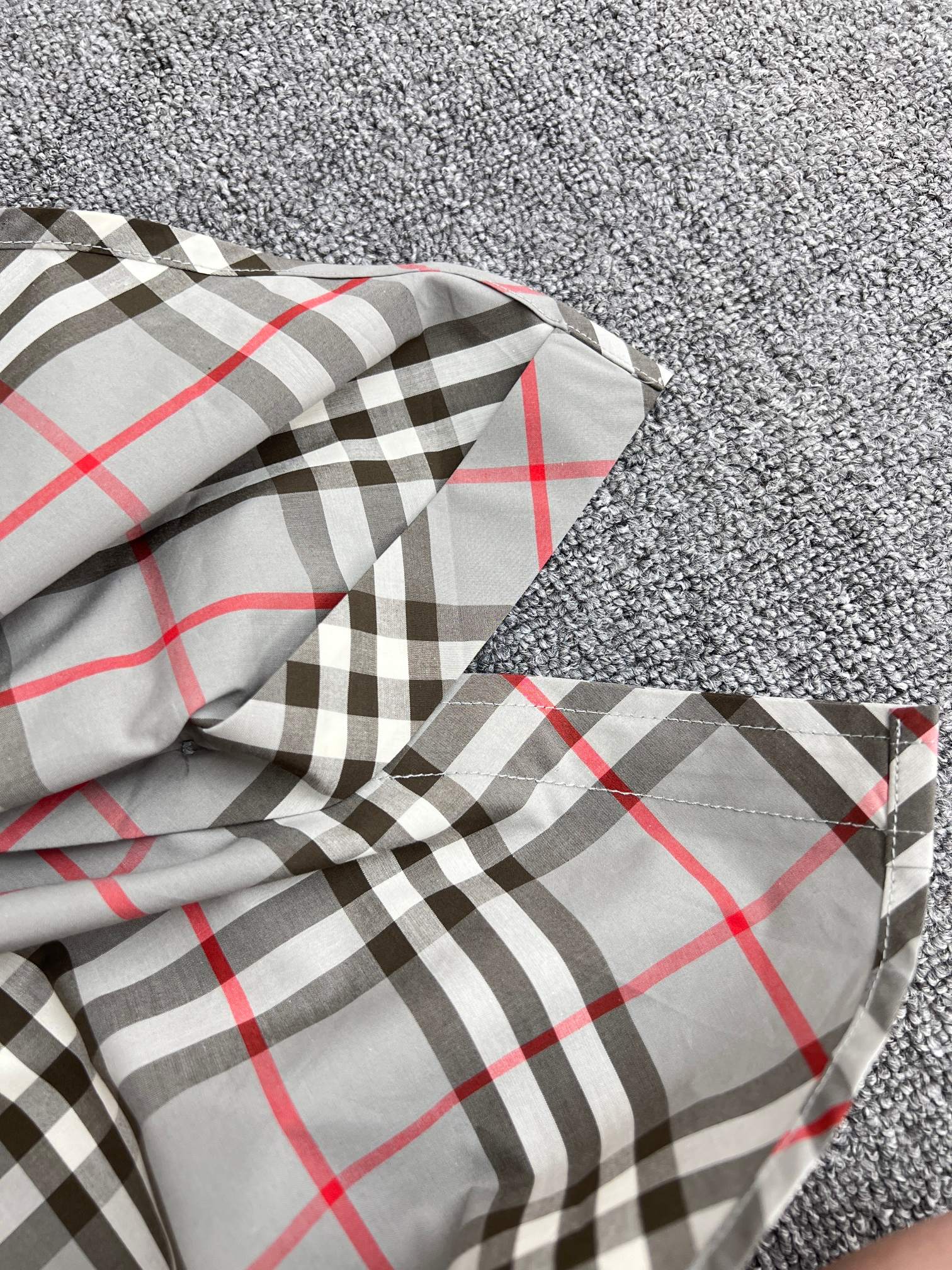 BURBERRY Regular Fit Check Cotton Shirt（81135371）