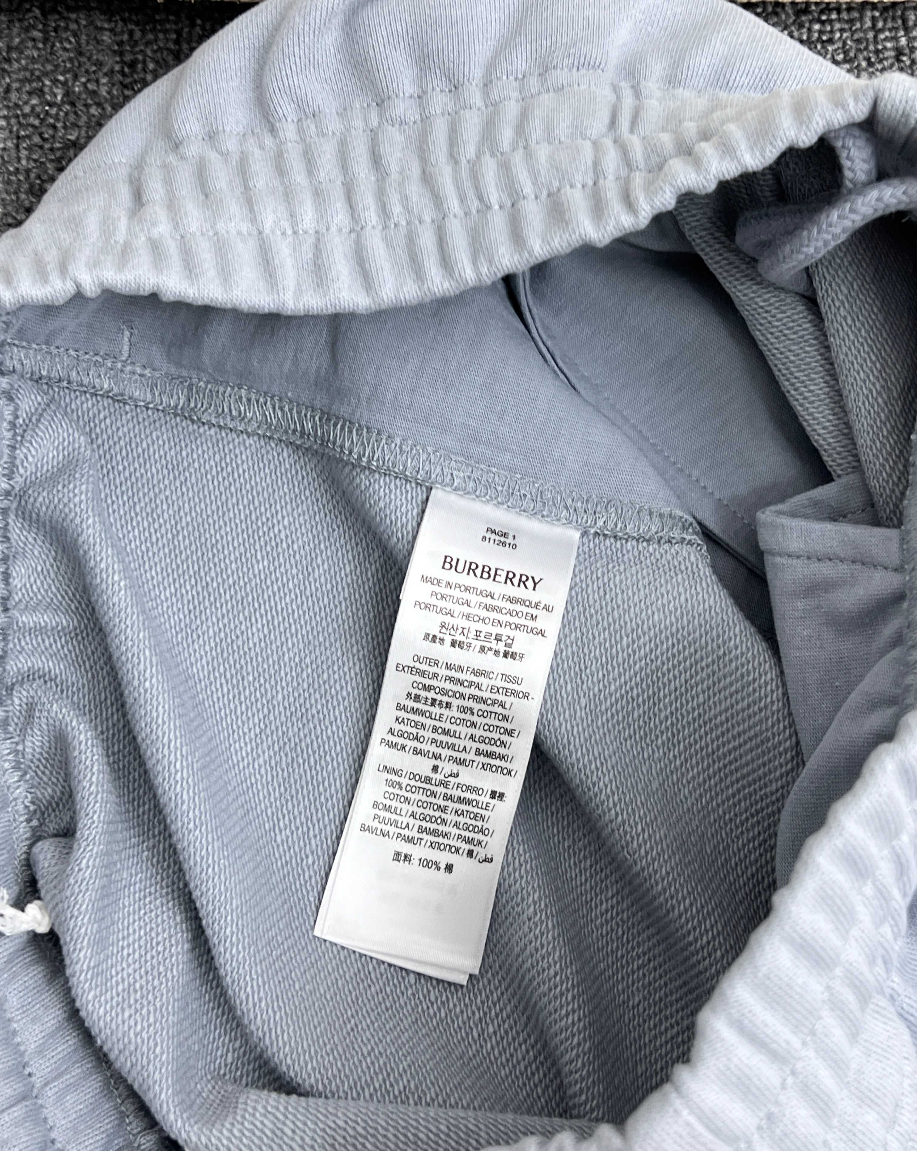 BURBERRY Knight's Seal Cotton Shorts（81104951）