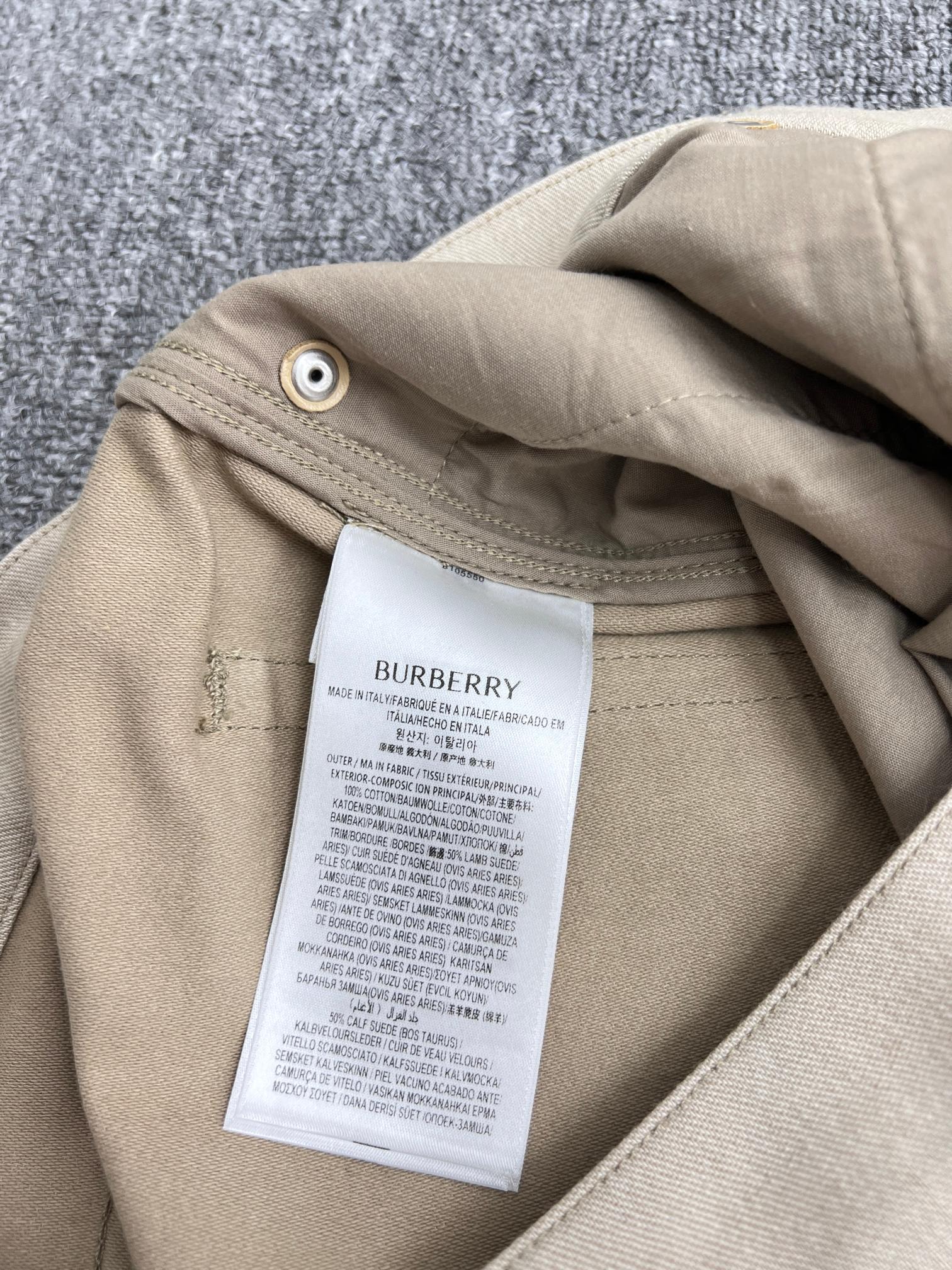 BURBERRY EKD Denim Shorts in Rubble（81055501）