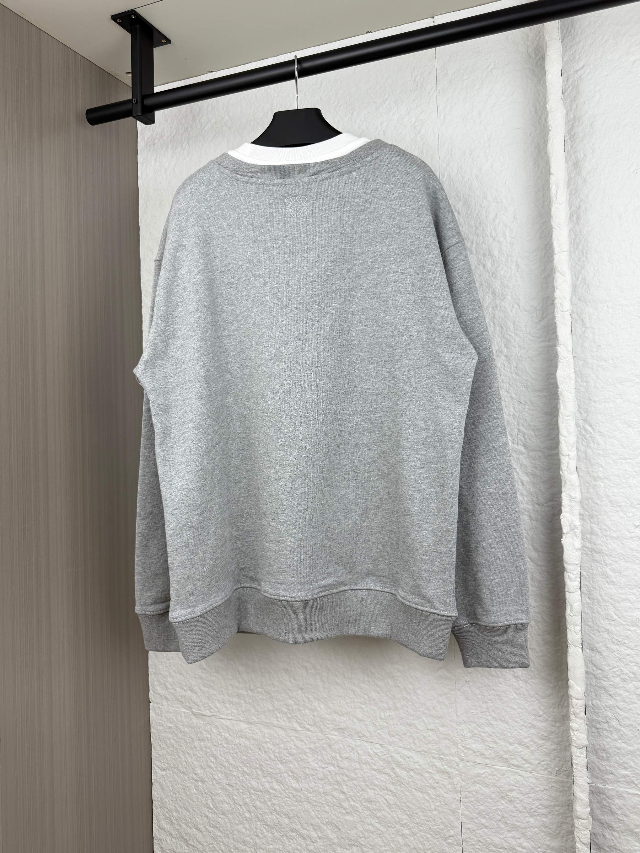 Loewe cotton sweatshirt grey (H526Y24X69-1440）