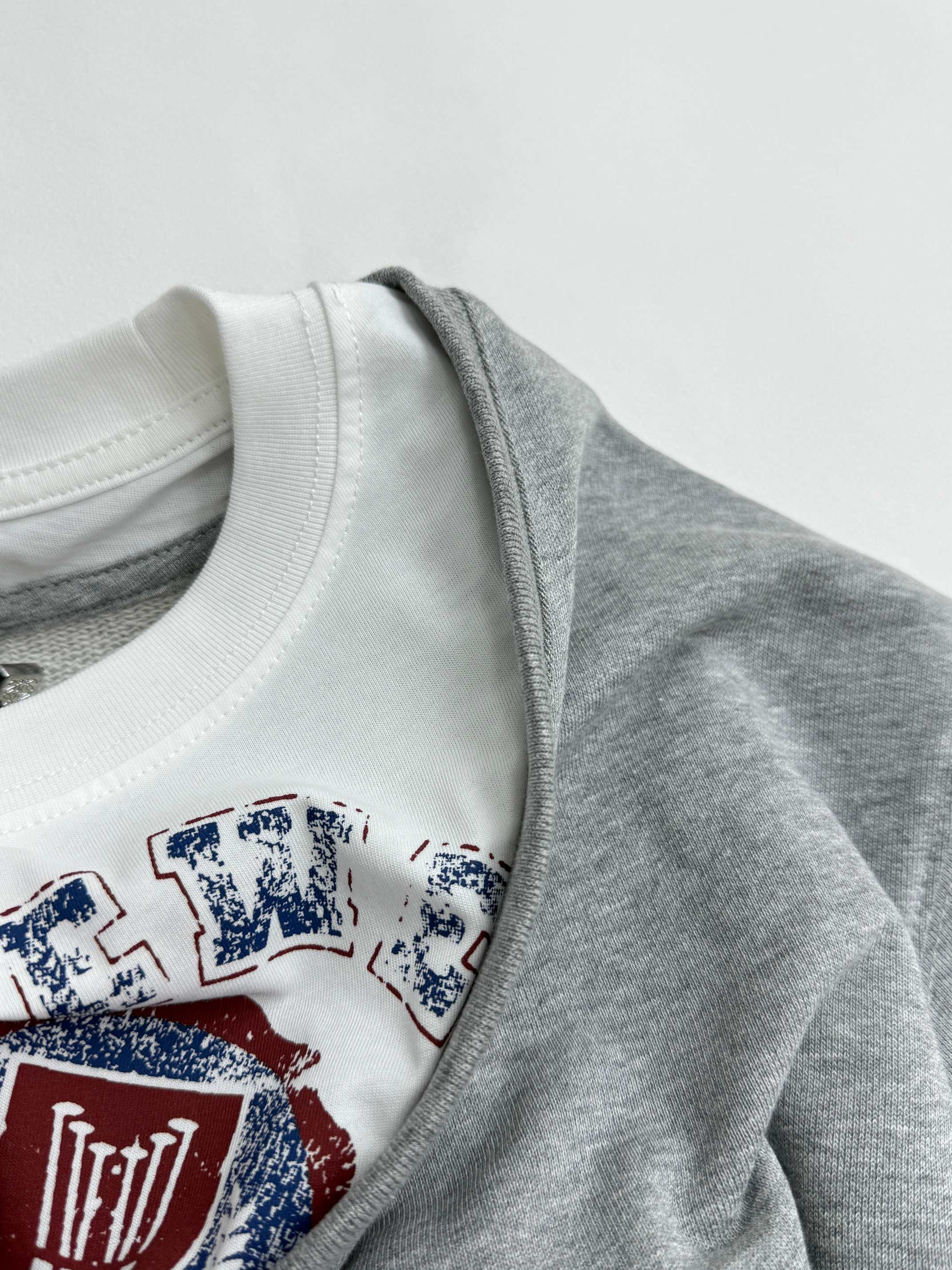 Loewe cotton sweatshirt grey (H526Y24X69-1440）