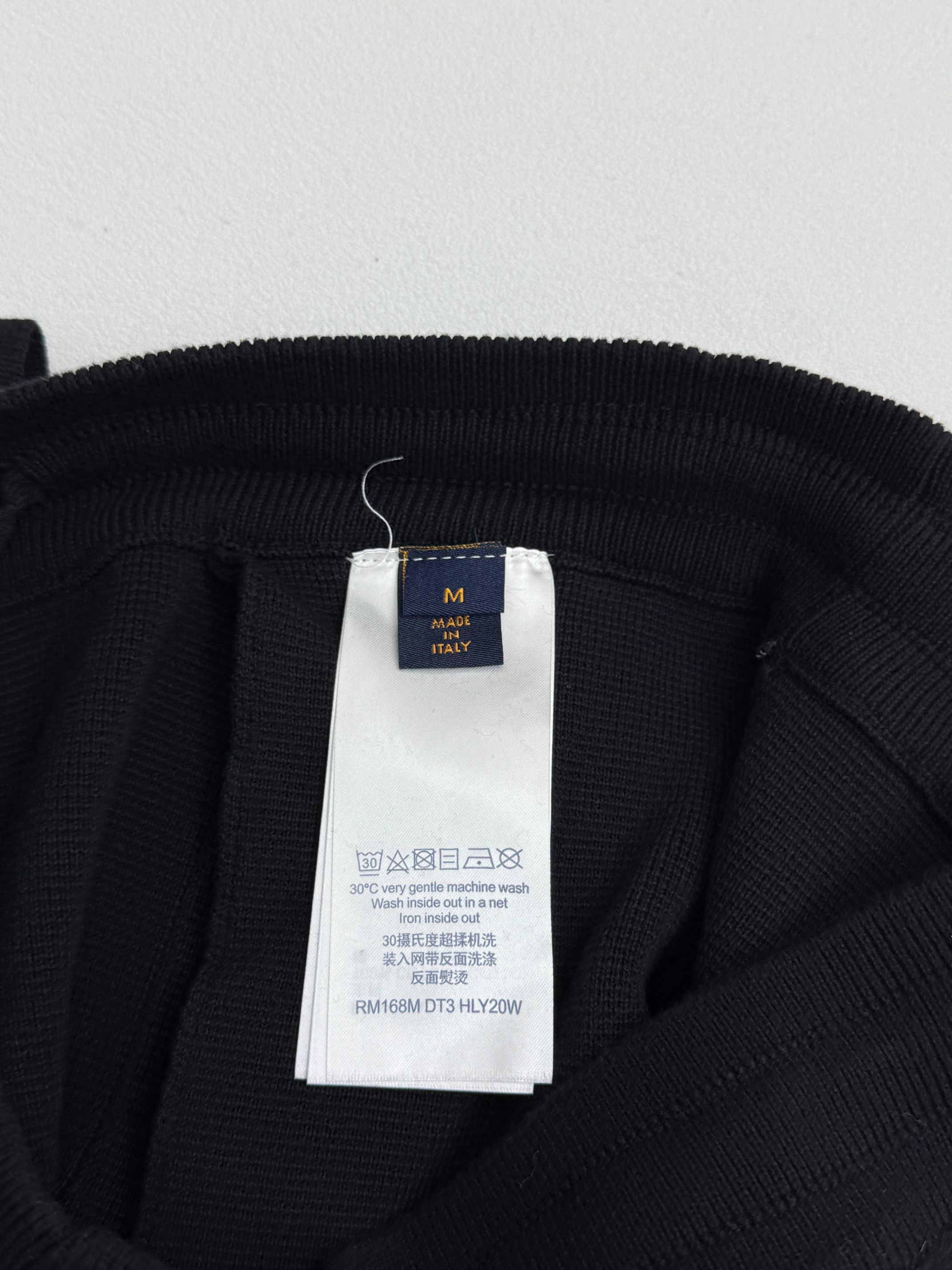 Louis Vuitton wool knit preppy style trousers（1AGTLW）