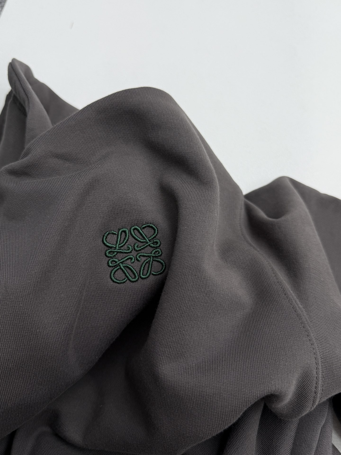 LOEWE Cotton Zip-Up Hooded Sweatshirt (H526Y25X87-1140）