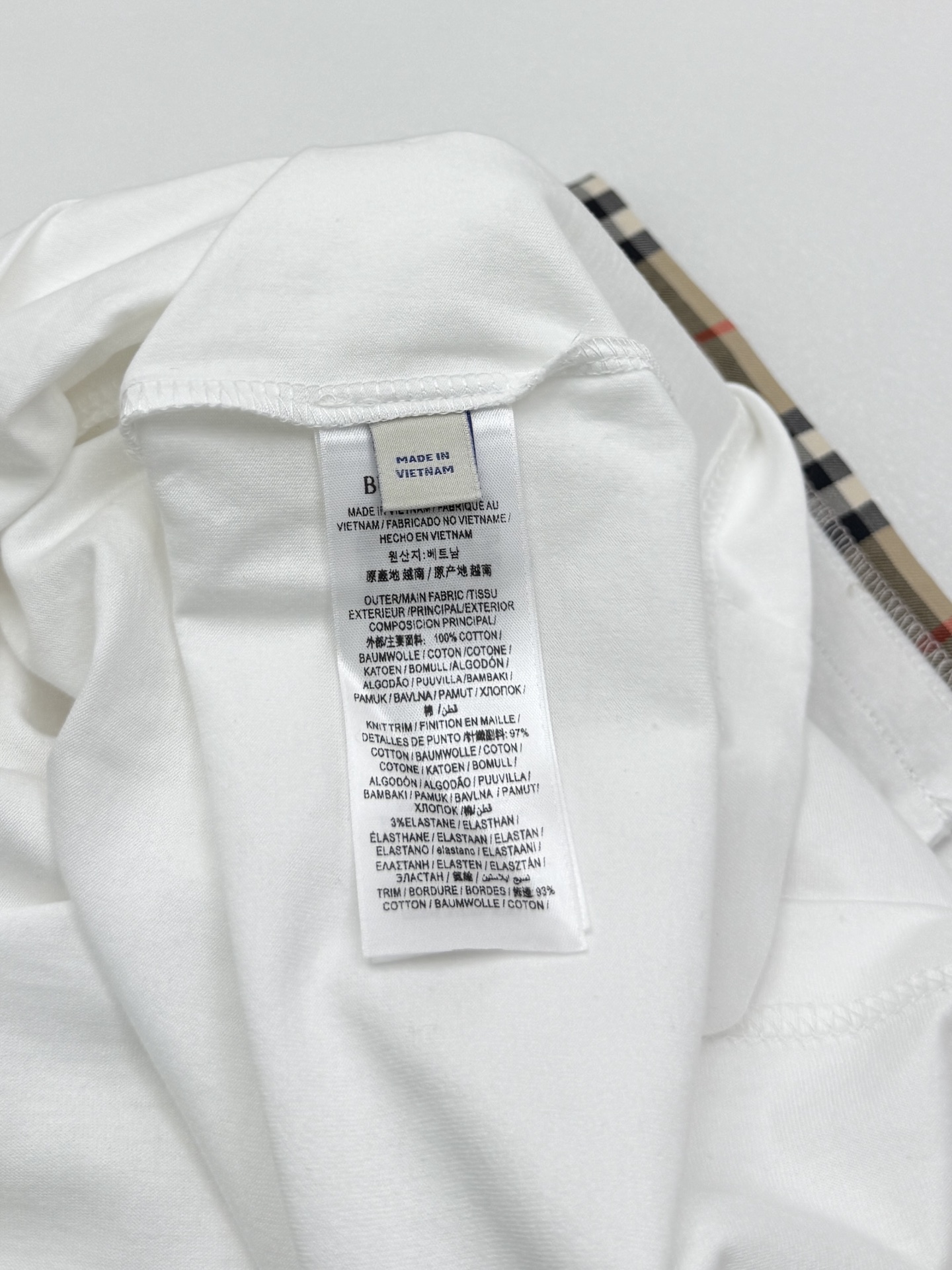 Burberry Ellison Check Short Sleeve（81042811）