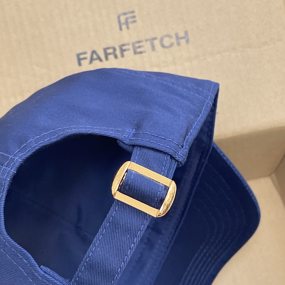 CELINE BASEBALL CAP IN COTTON（2AUA1242N.38NO）