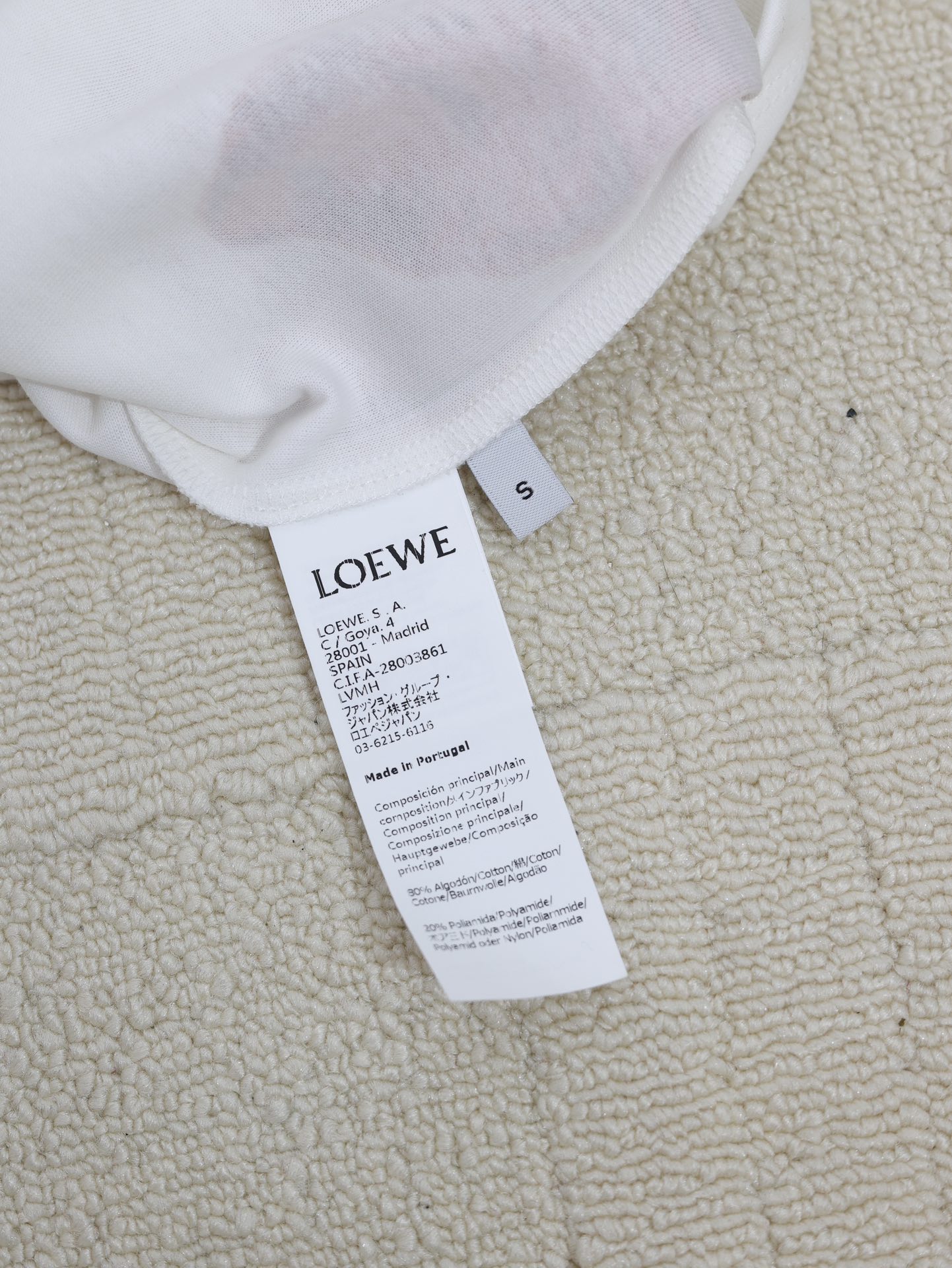 LOEWE T-shirt (S540Y22X63-2016）