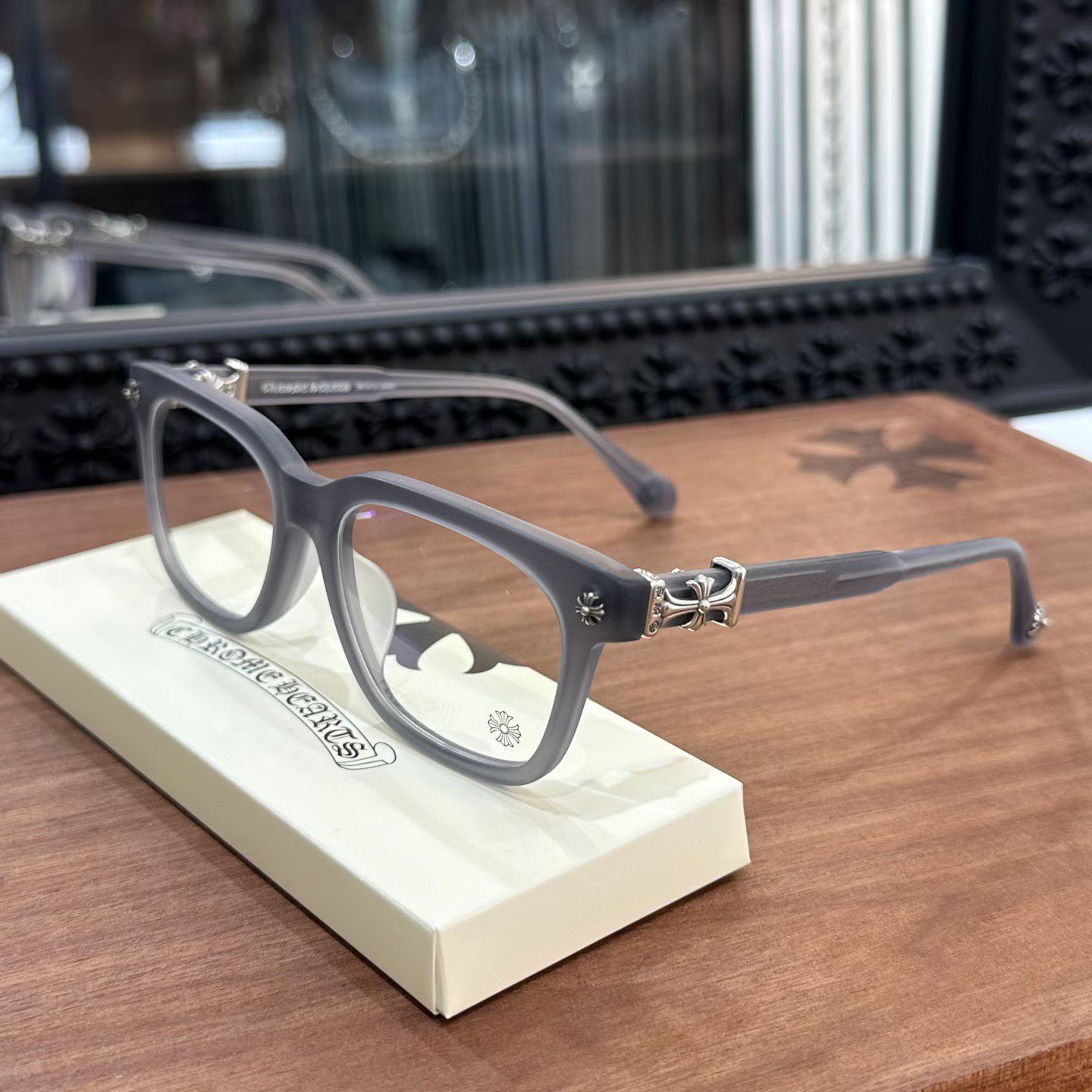 Chrome Hearts COX UCKER ARMY Eyewear (CHROME HEARTS 418)