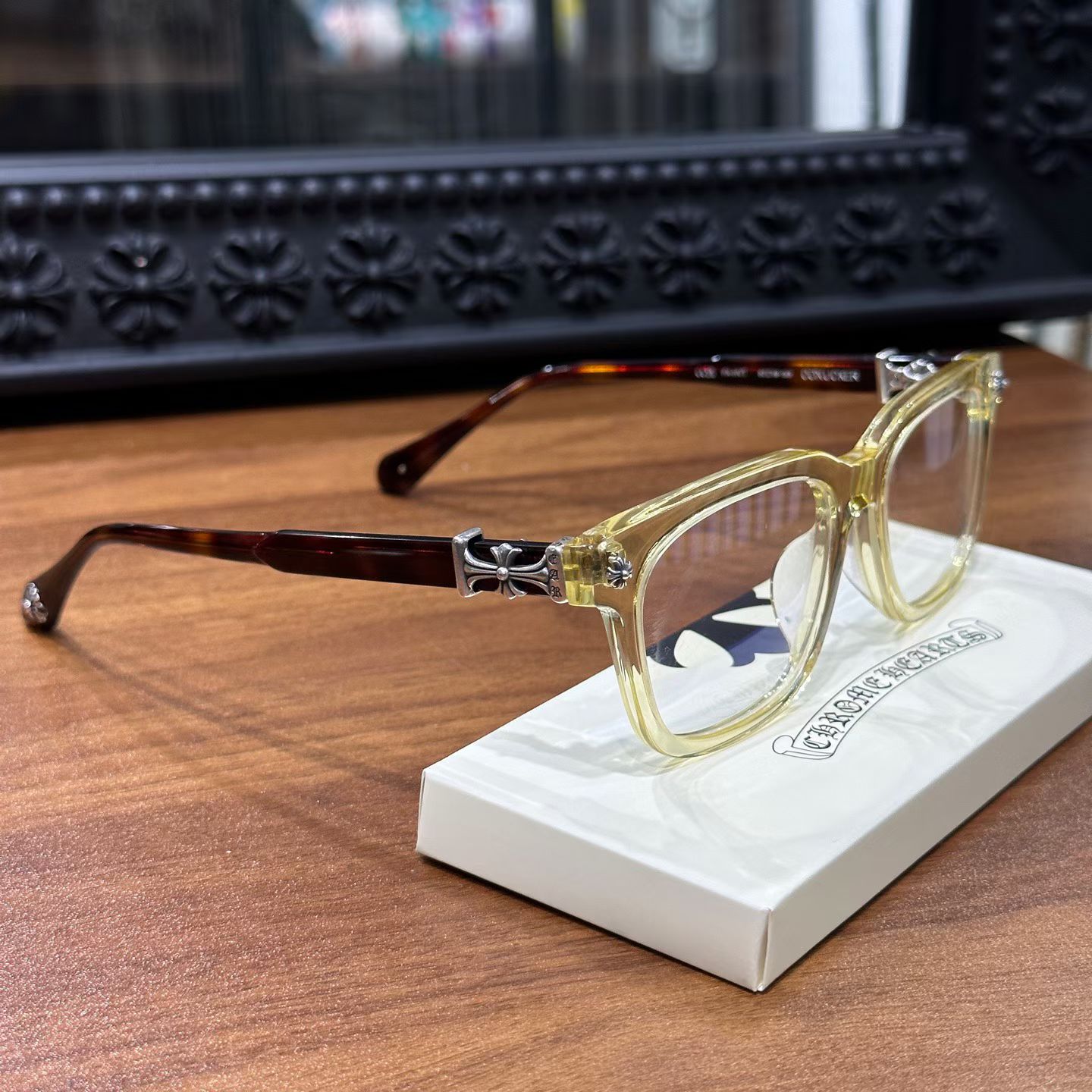 Chrome Hearts COX UCKER ARMY Eyewear (CHROME HEARTS 418)