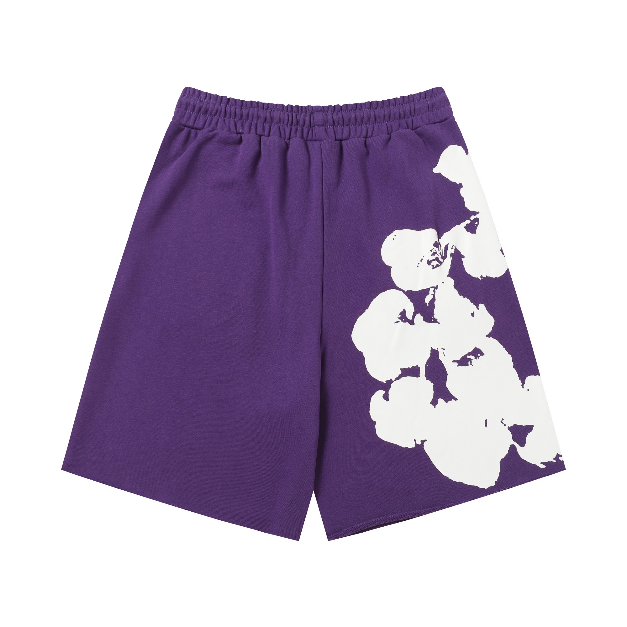 Denim Tears Big Cotton Wreath Sweat Shorts (SS25BRS0601）