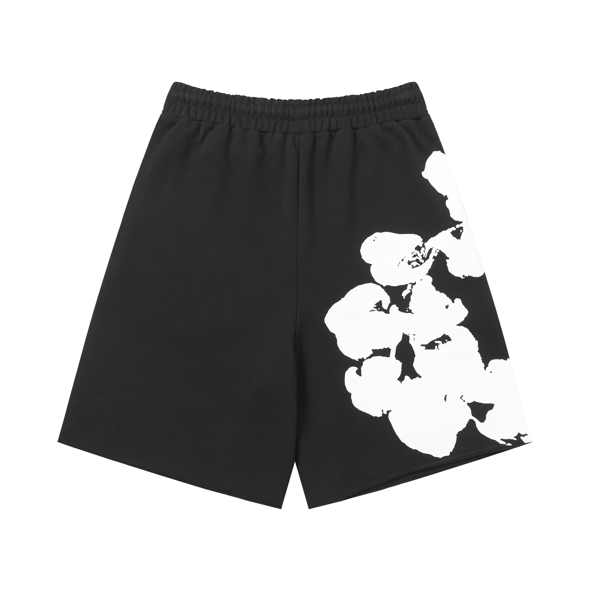 Denim Tears Big Cotton Wreath Sweat Shorts (SS25BRS0601）