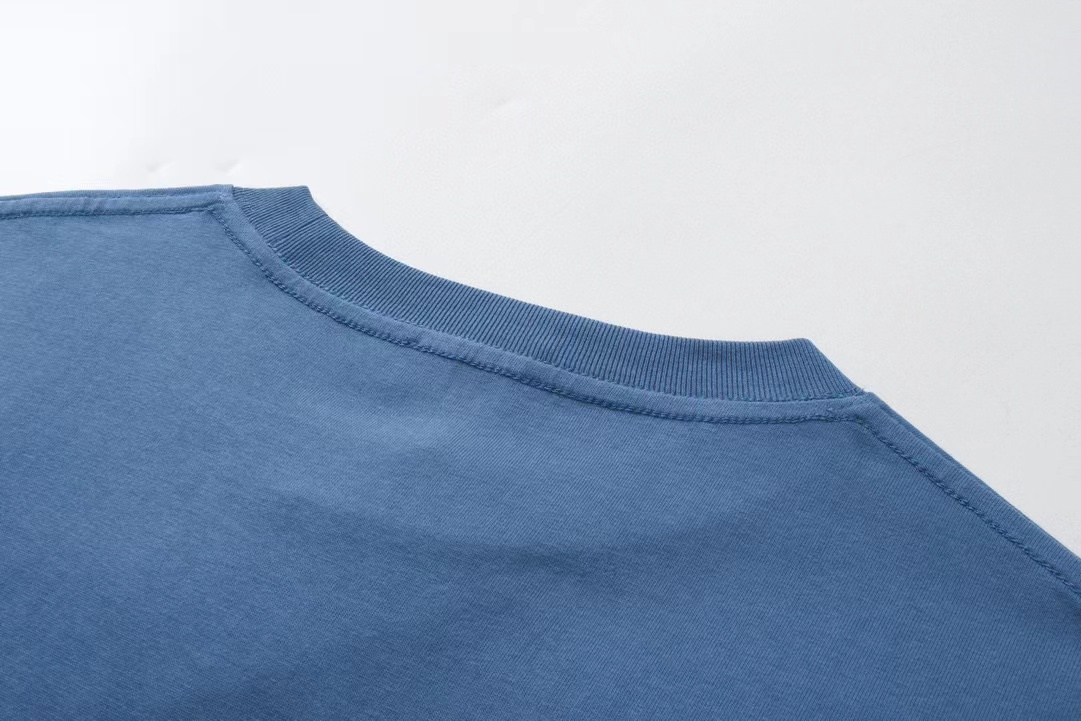 Dior Homme Logo Printed Crewneck T-Shirt（483J696D0847-C580）