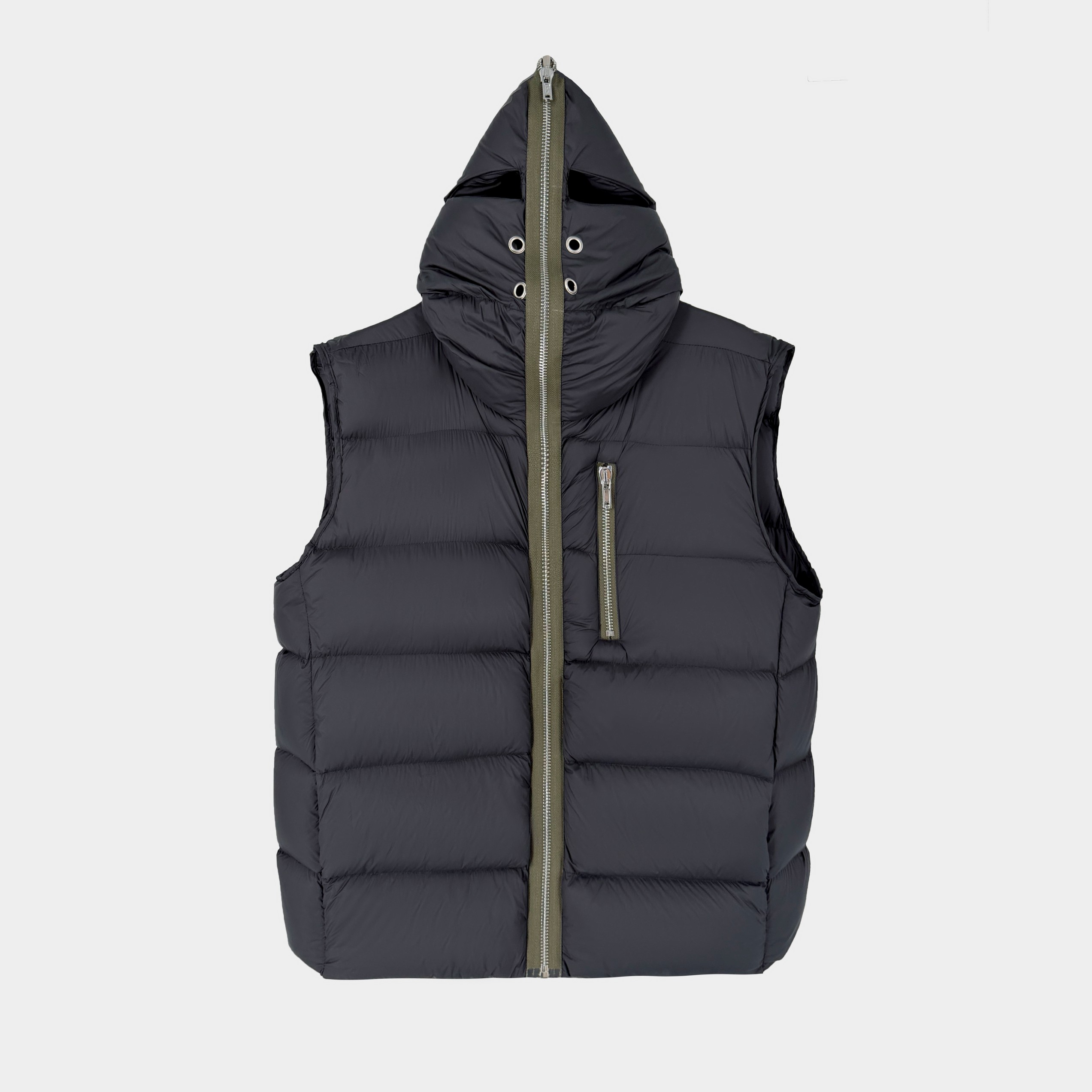Rick Owens Gimp hooded vest （RR02B2706NZD4-09）