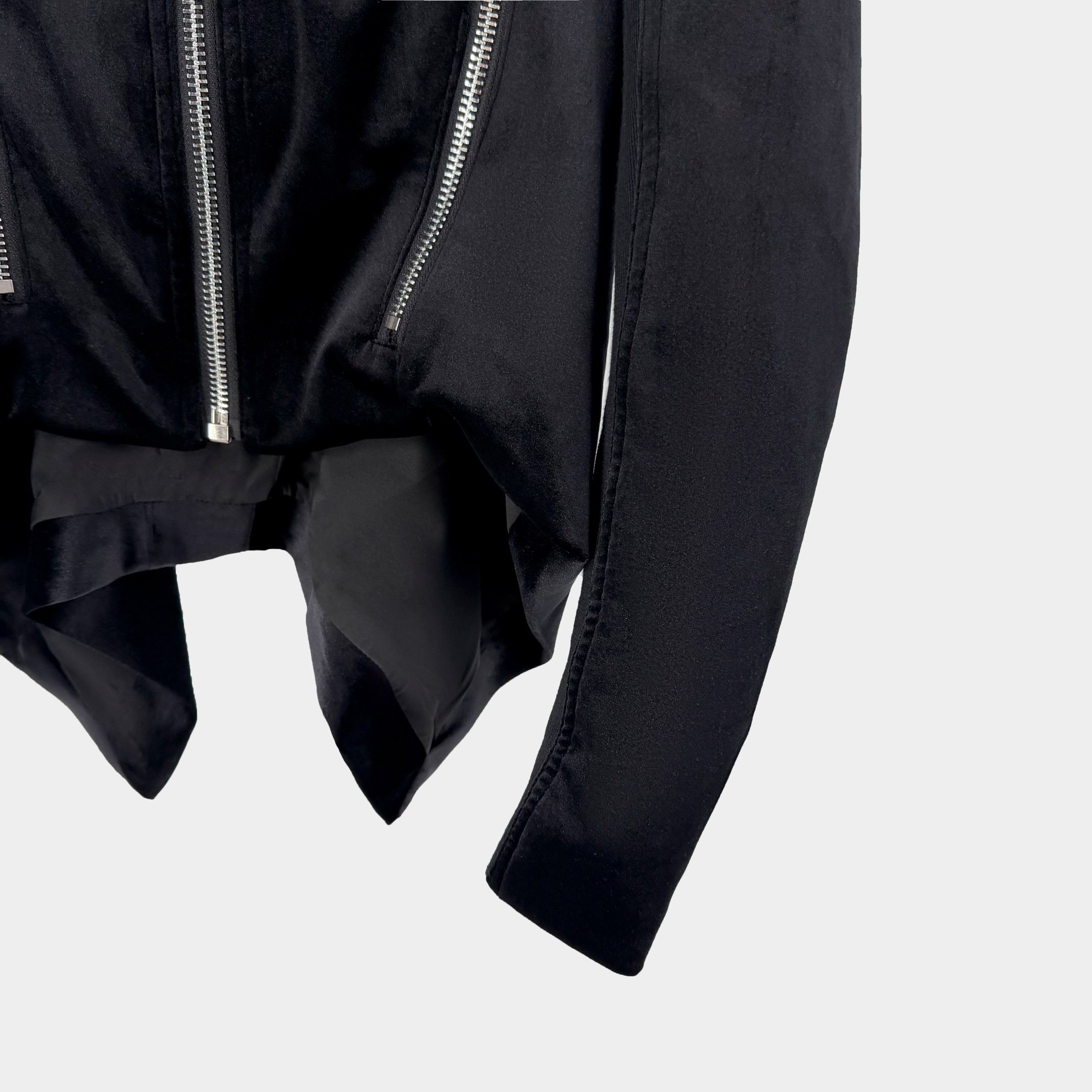 RICK OWENS FW25 CONCORDIANS ZIPFRONT NASKA BIKER（RP02E4735LBA-09）