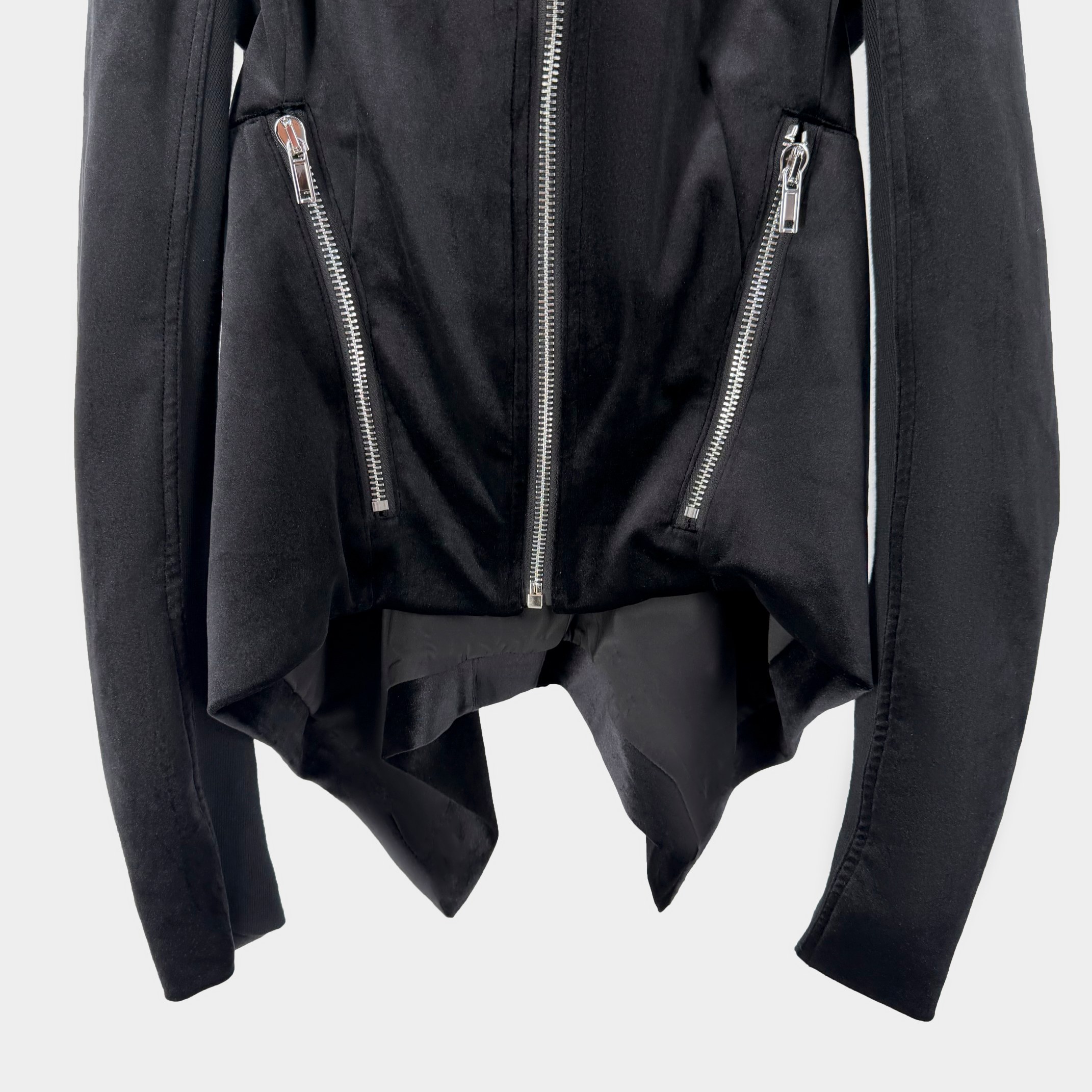 RICK OWENS FW25 CONCORDIANS ZIPFRONT NASKA BIKER（RP02E4735LBA-09）