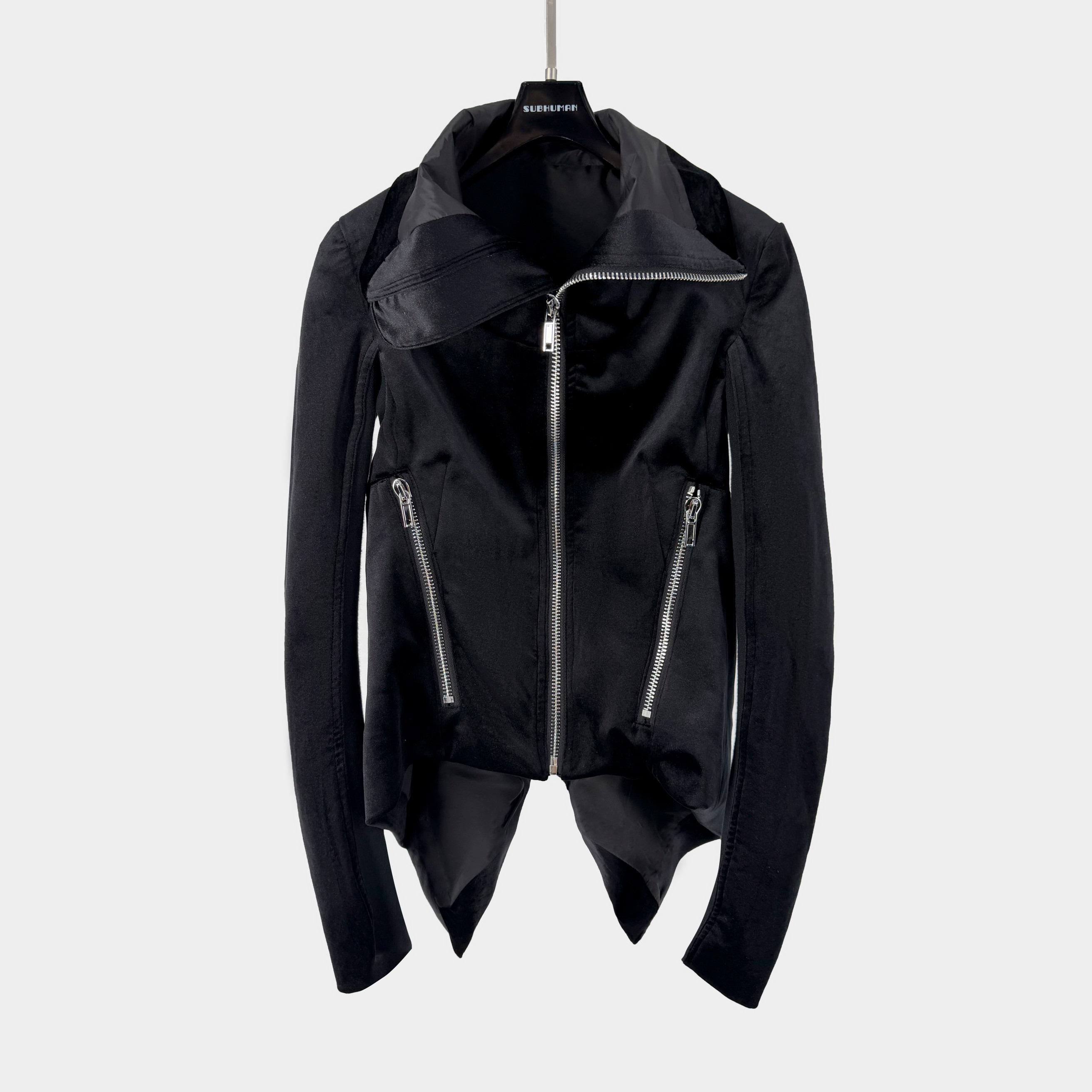 RICK OWENS FW25 CONCORDIANS ZIPFRONT NASKA BIKER（RP02E4735LBA-09）