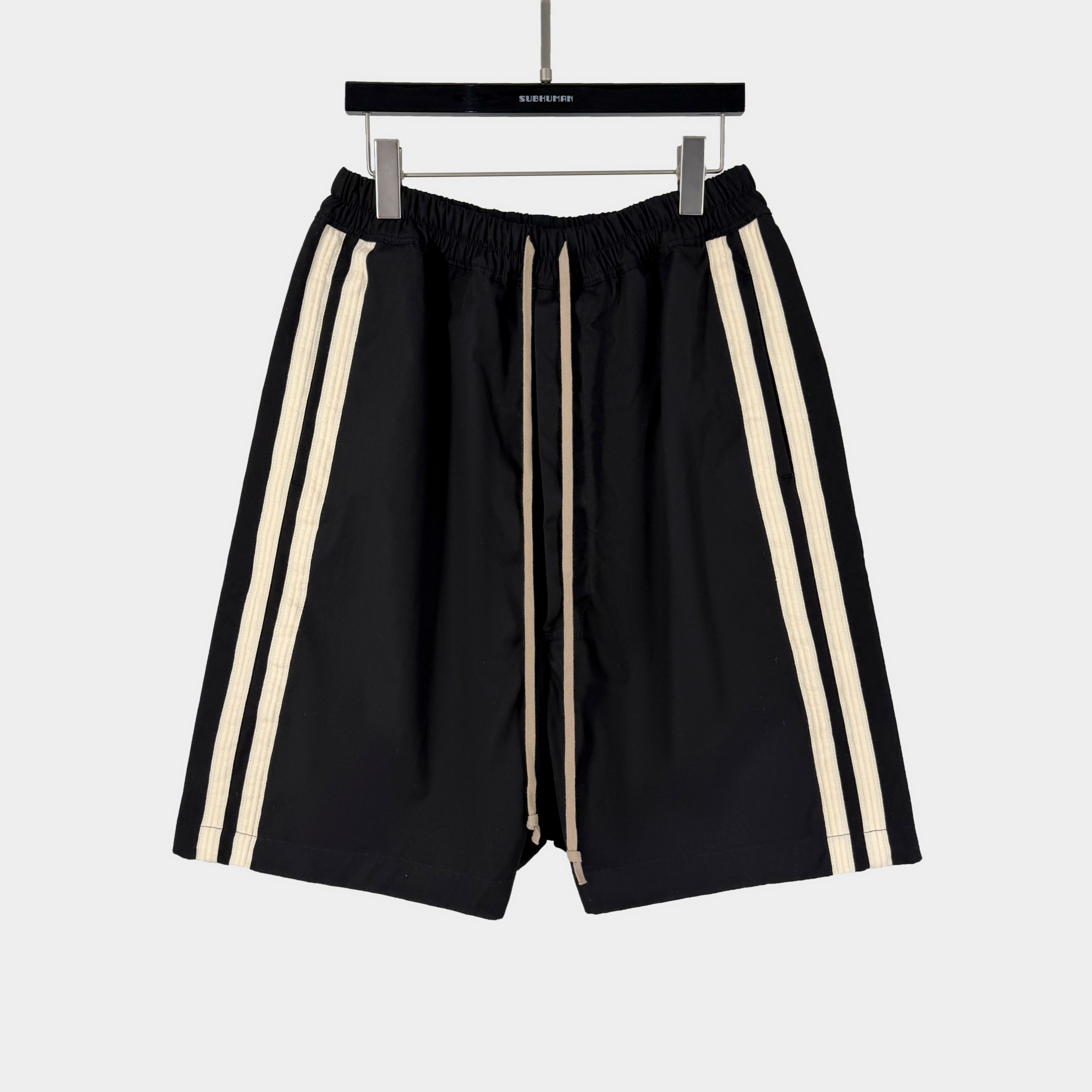 Rick Owens FW14 Moody Big Striped Shorts（DU01B7368RIG-11）
