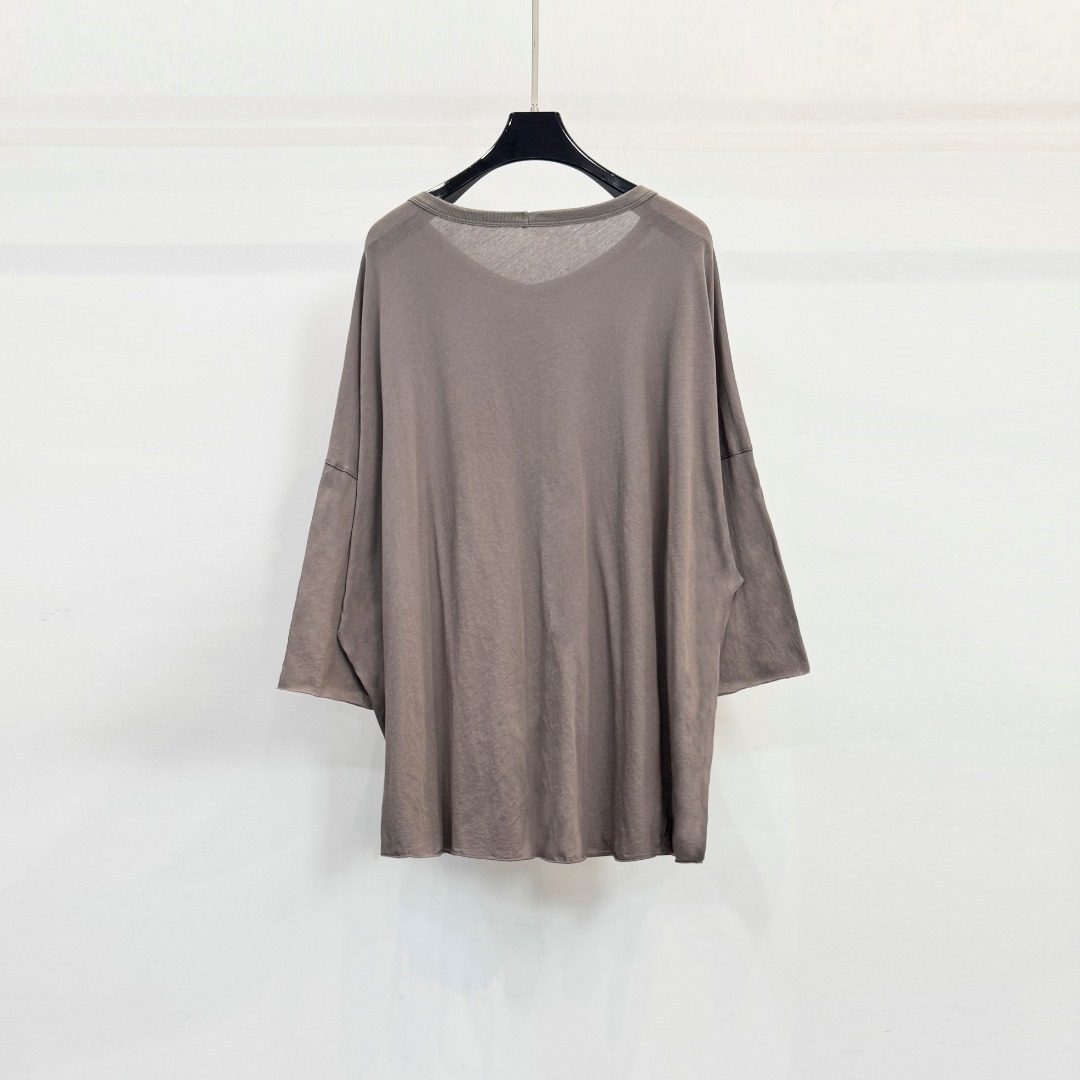 Rick Owens dropped-shoulder T-shirt（RR01D3283UC-34）