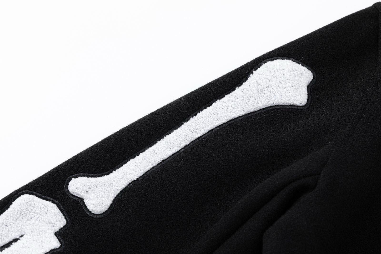 Amiri Bones Varsity Jacket (PS22MOS102）