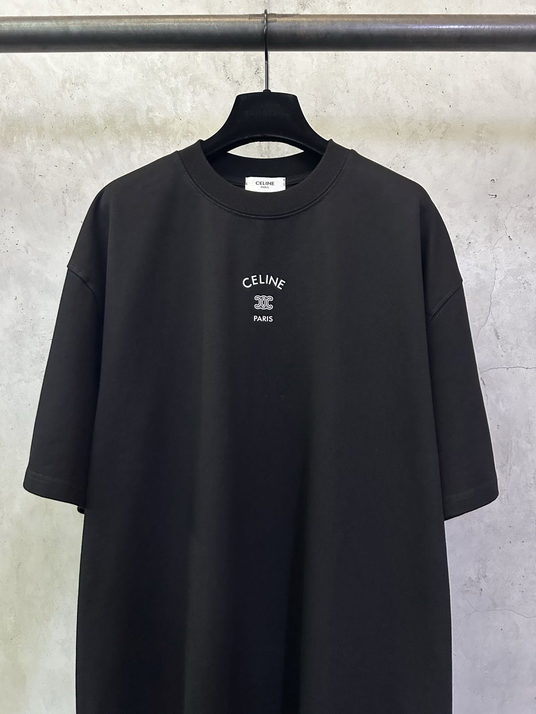 CELINE t-shirt IN cotton jersey(RX0LA1242-38AW）