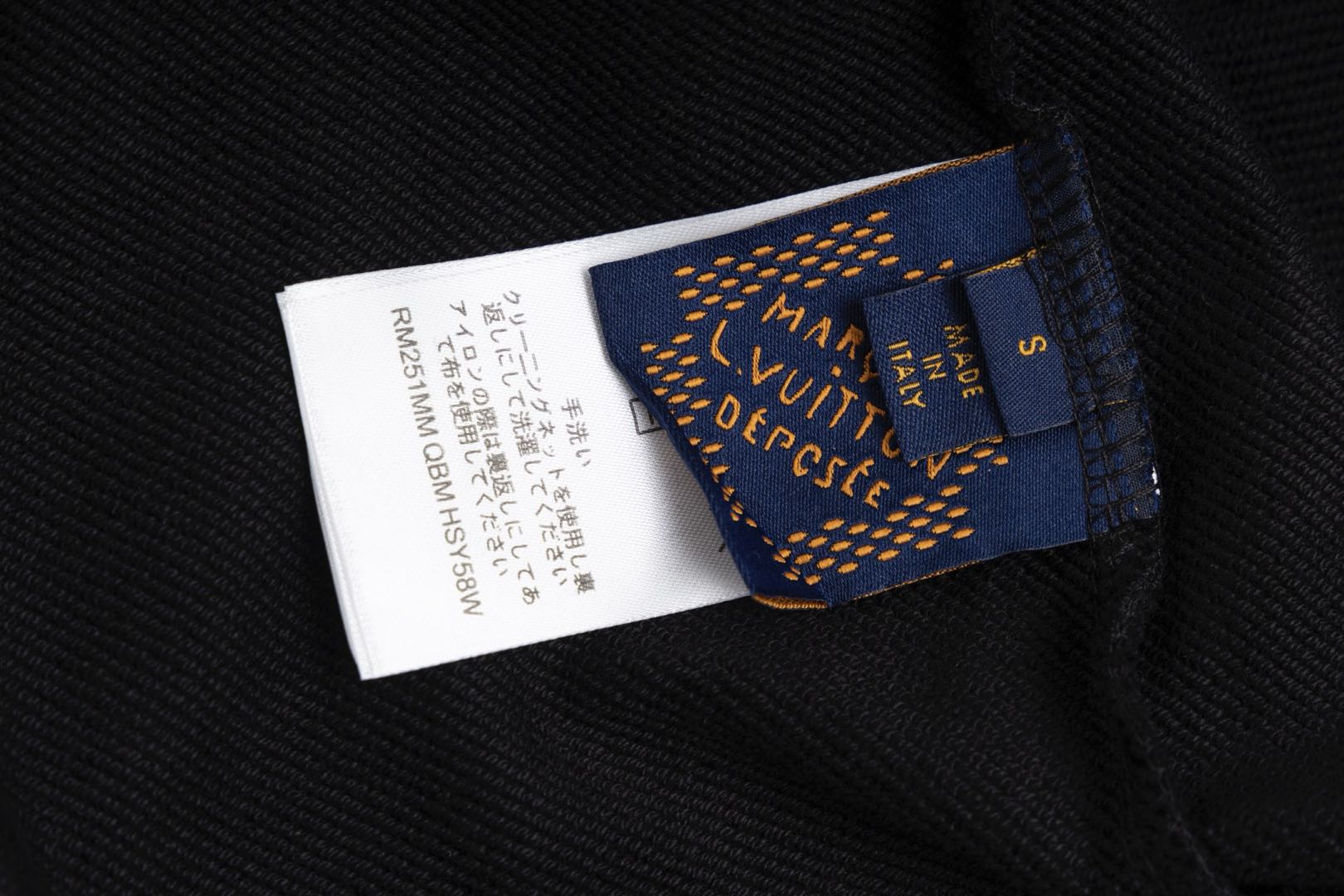 LOUIS VUITTON Signature embroidered hoodie（1AHCKF）