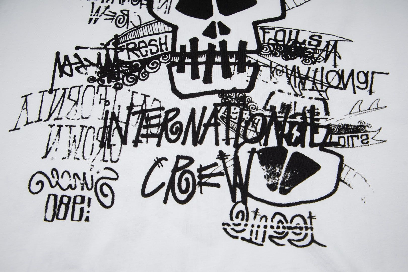 Stussy Skulls Tee Pigment Dyed "Natural"（1905177）