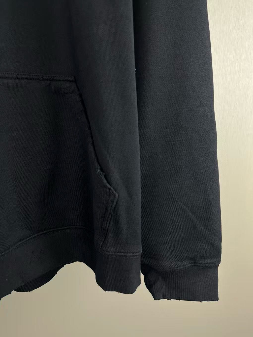 Balenciaga New Black Oversized Hoodie(739024TQVQ91073）