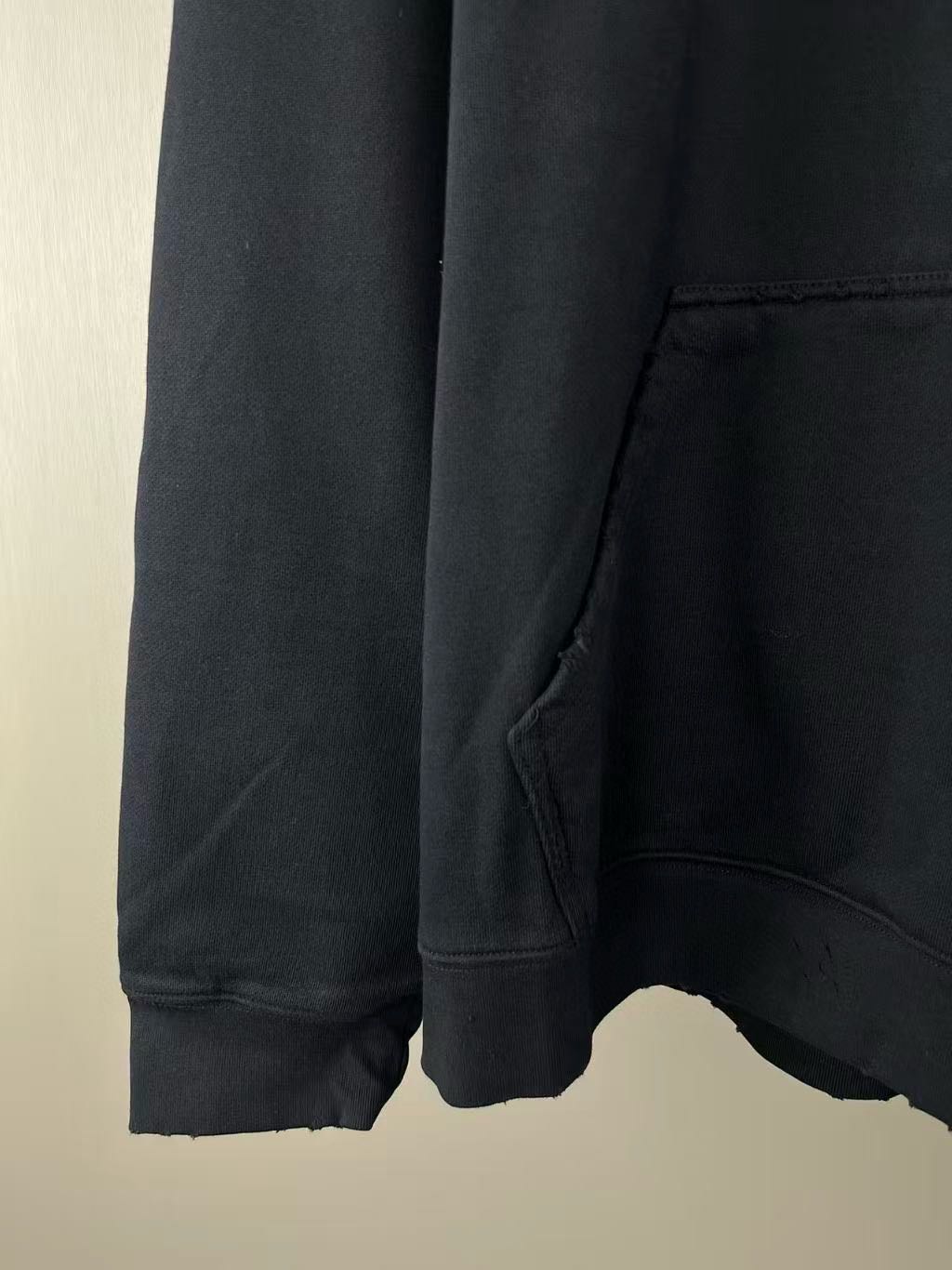 Balenciaga New Black Oversized Hoodie(739024TQVQ91073）
