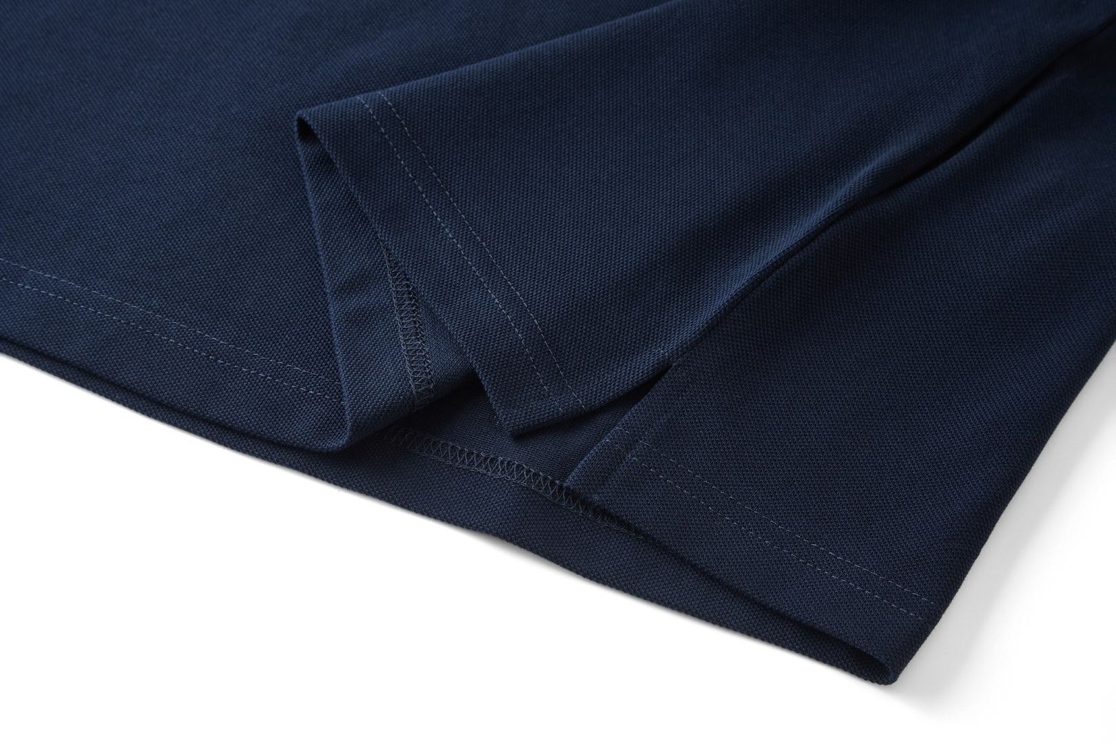 Miu Miu layered-effect Polo Shirt | Blue（MJN555-SOO-O15WD）