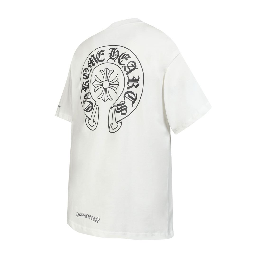 Chrome Hearts horseshoe print short-sleeved T-shirt（CH-043）