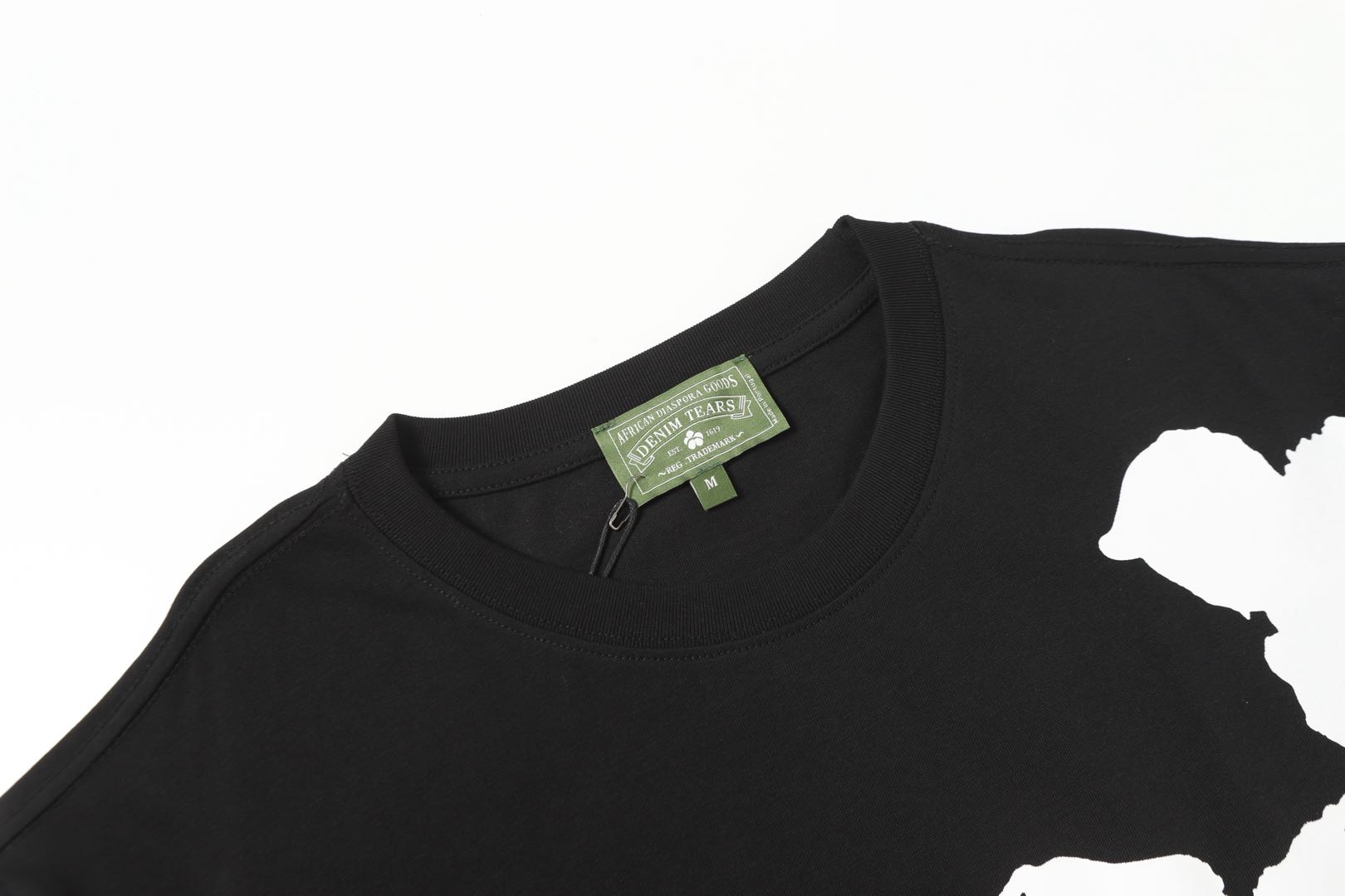 Denim Tears big cotton wreath sweat tee (SS25AHS0601）