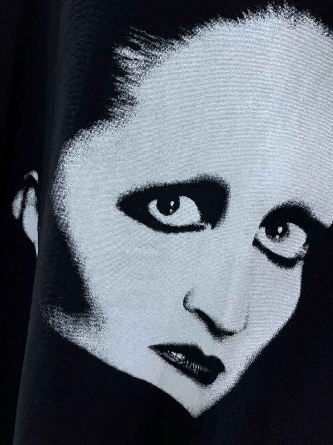 [Copy]BALENCIAGA Music | Mina Series T-Shirt Oversized "Black/White"（787349TQVZ31083）