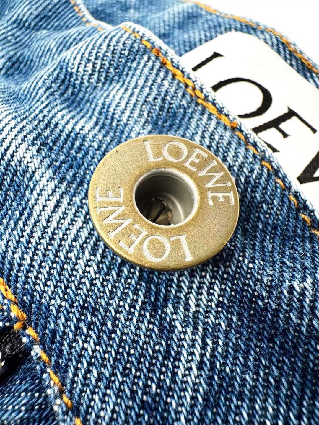 Loewe Denim Anagram Shorts（H526Y1GW07-6395）