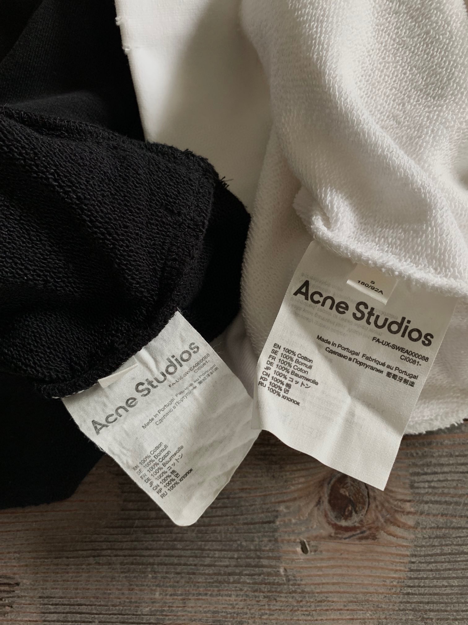 Acne Studios Sweatshirts  Mist (CI0136DC6）