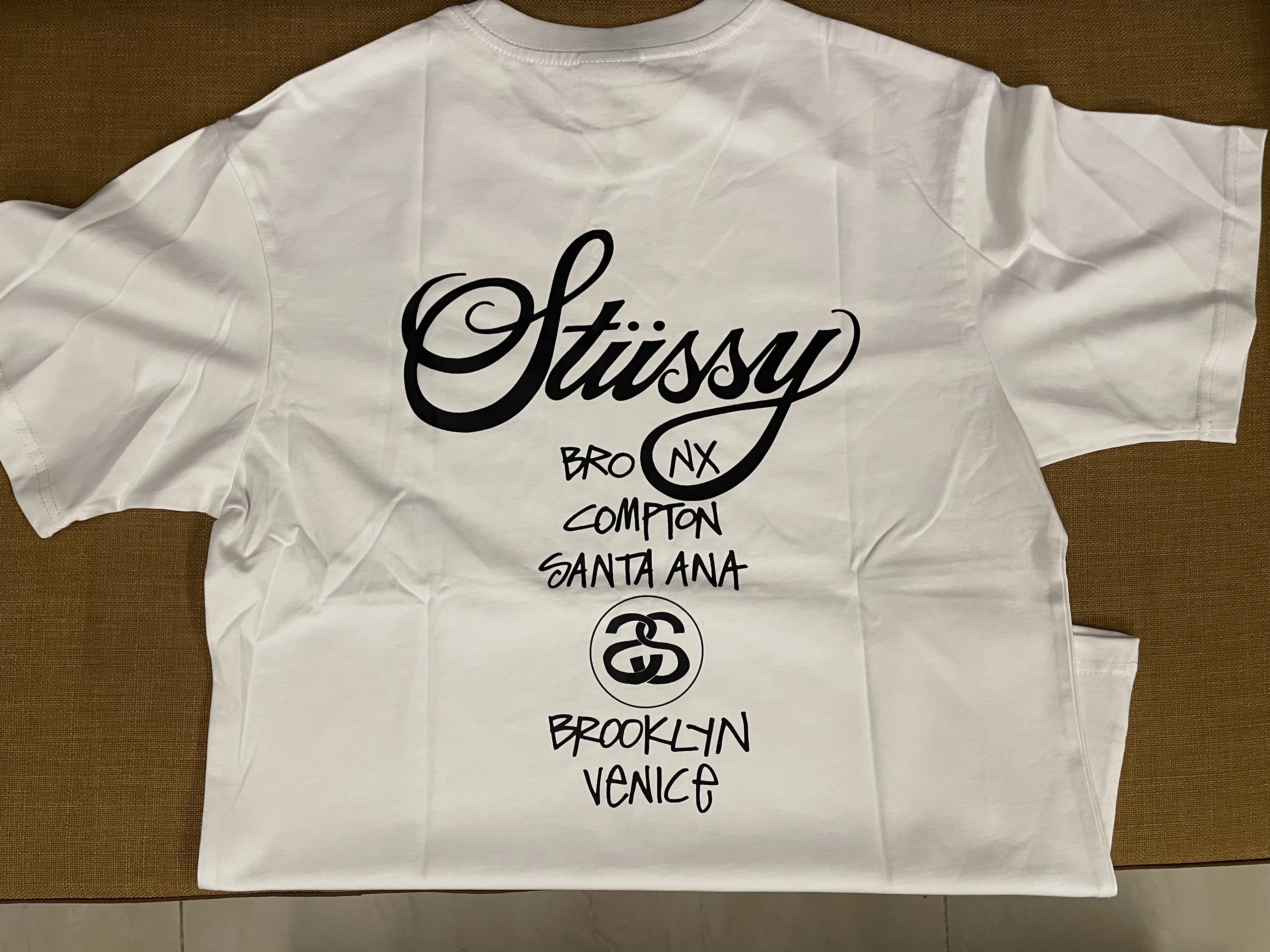 Stussy World Tour Tee "White" (23SS）（3903792）