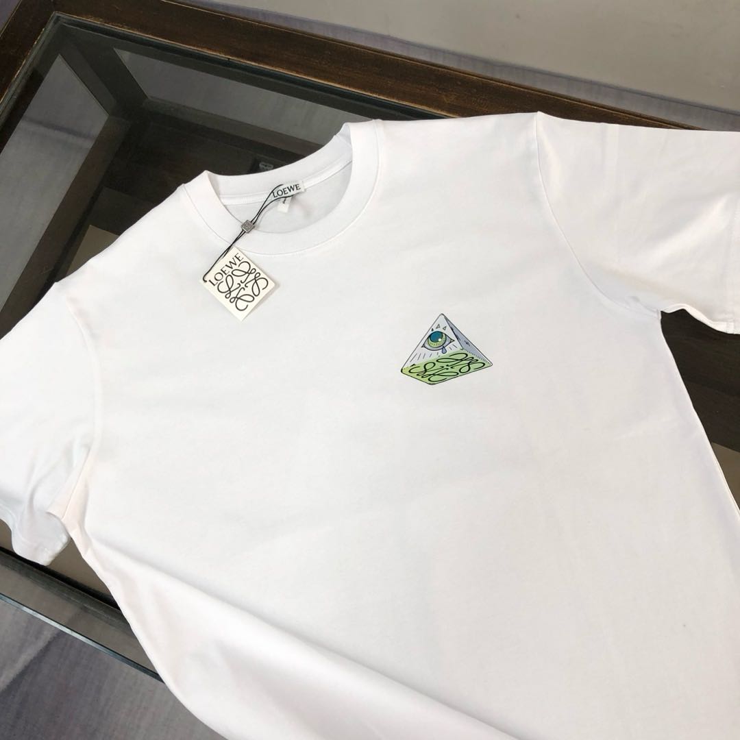 LOEWE printed T-shirt（123598）