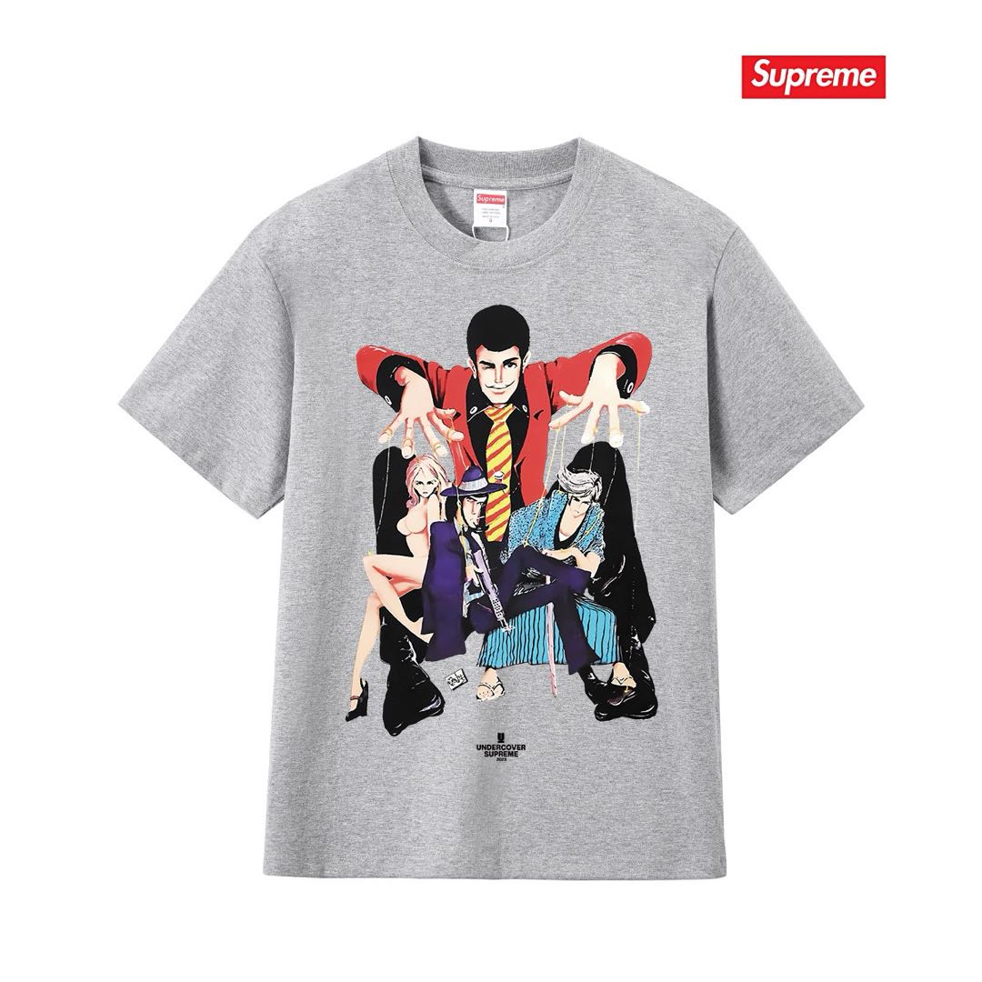 Supreme X UNDERCOVER Lupin Tee“black”（SUP-SS23-014）