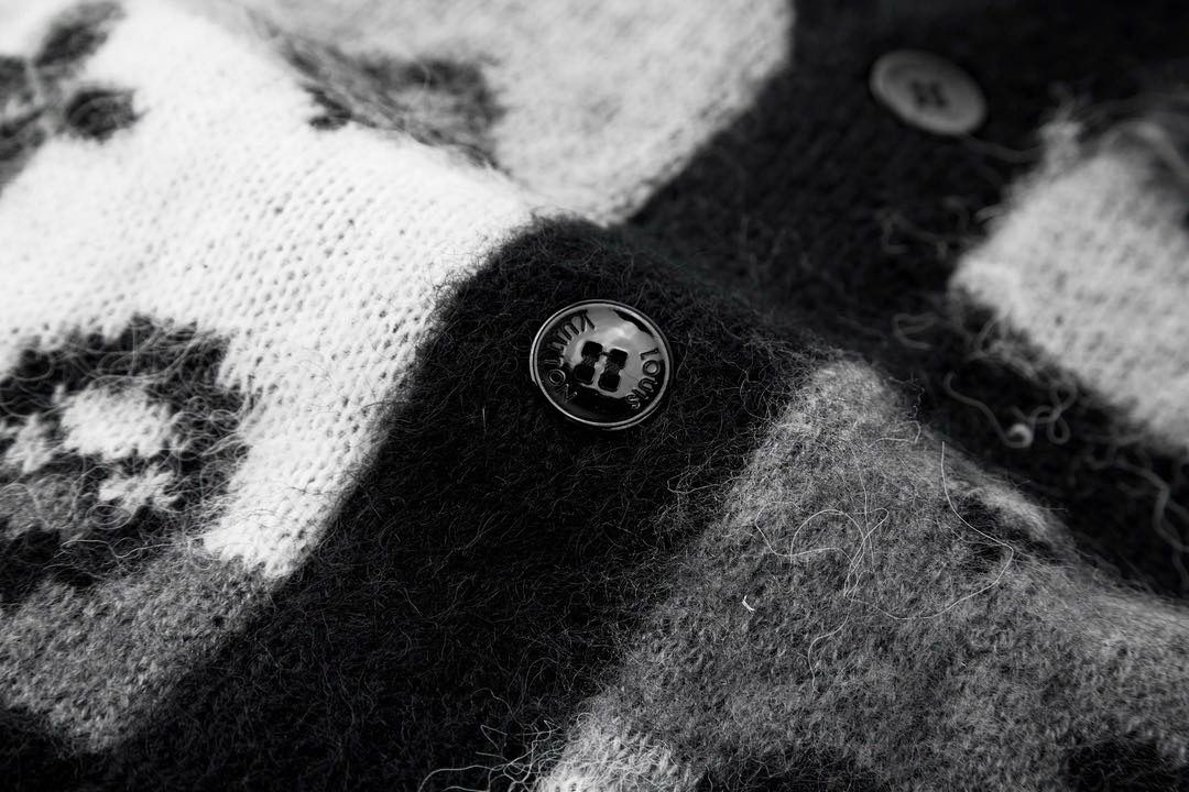 Louis Vuitton Monogram Mohair Cardigan（1AF342）