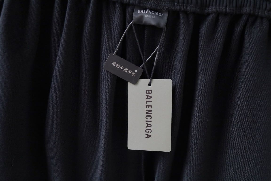BALENCIAGA SWEAT Shorts Black （674591TMVF51070）