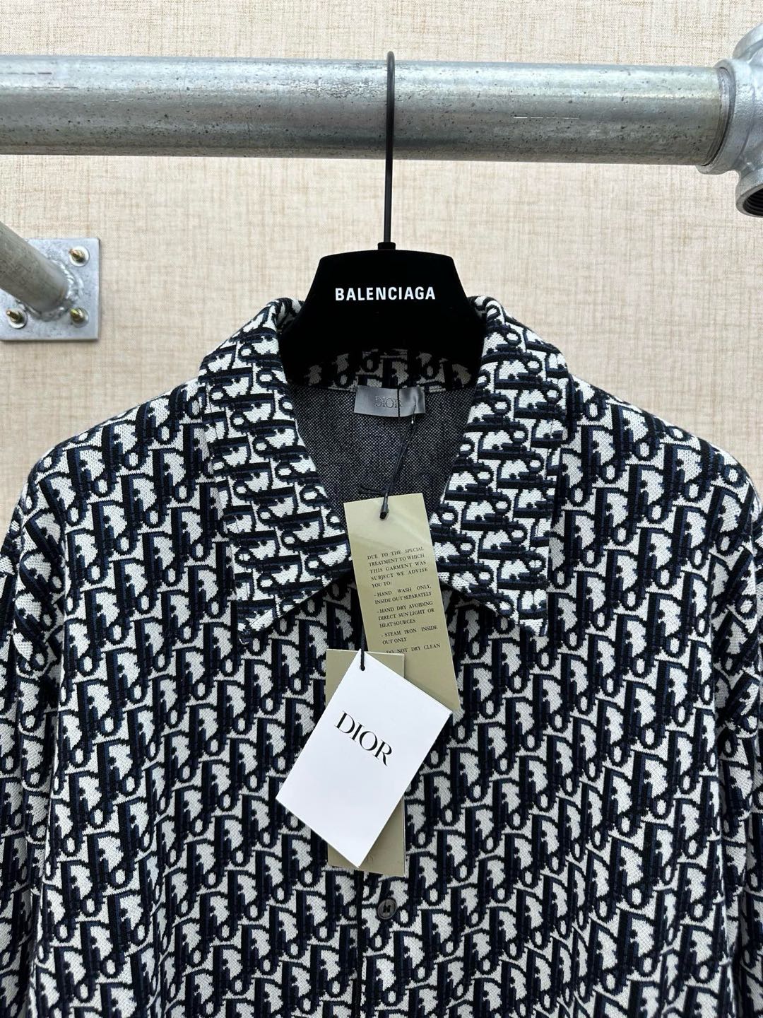 Dior Oblique cotton jacquard shirt jacket（413M530AT099_C185）
