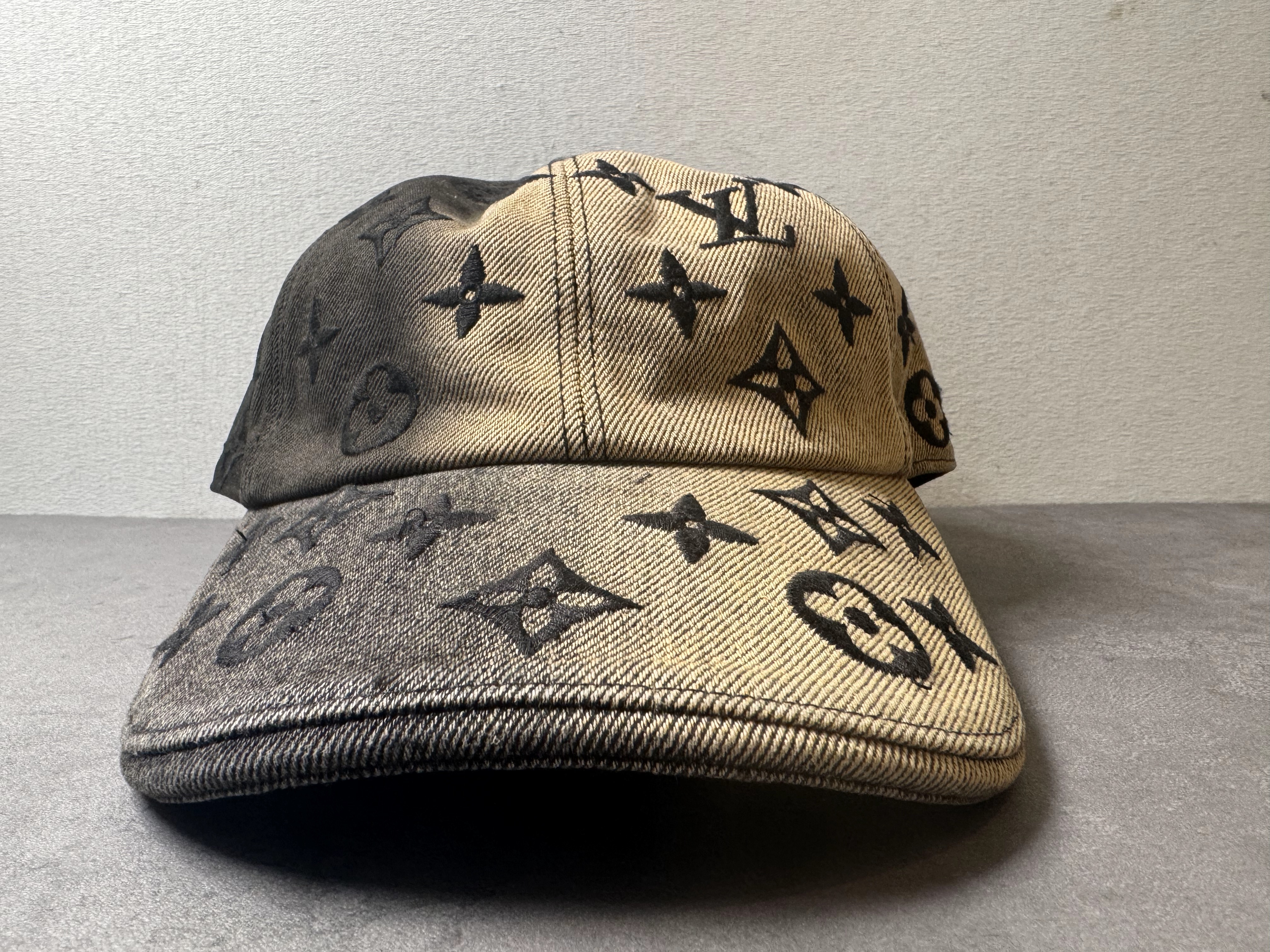 Louis Vuitton MNG Gradient Cap Black（M7263M）
