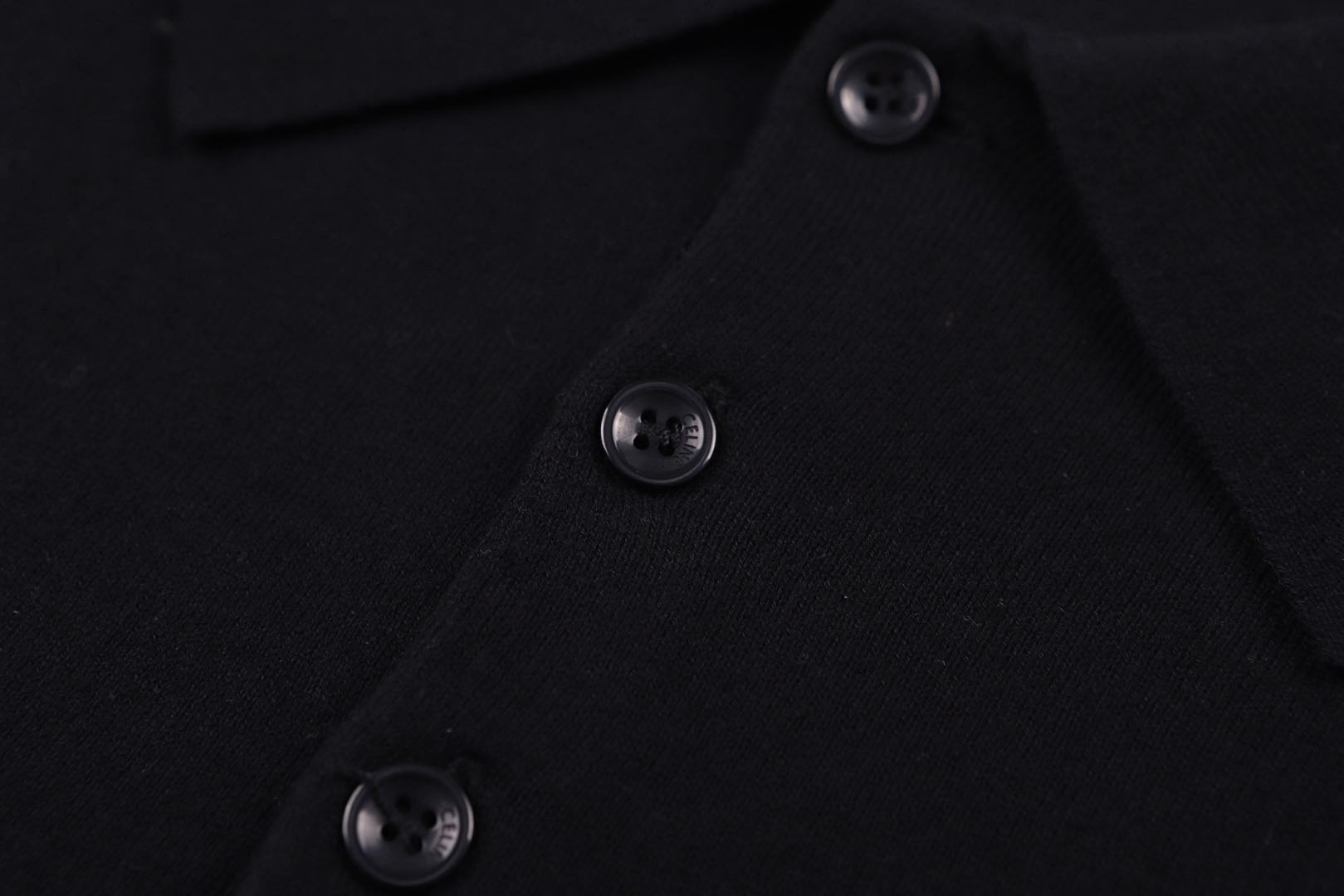 [Copy] CELINE triomphe polo in fine cotton (2ADDT367Y-38NO）