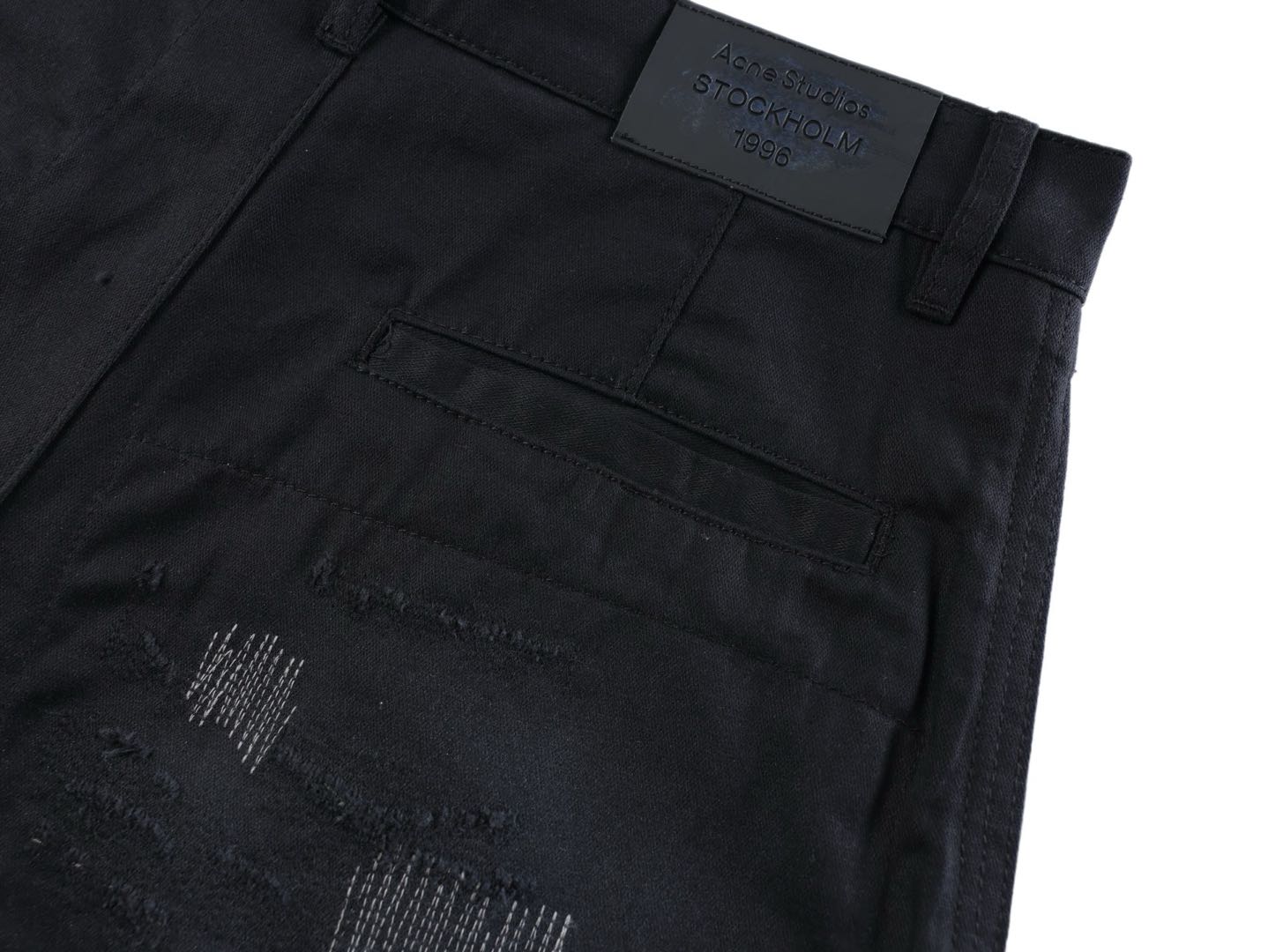 Acne Studios Repaired Trousers - Regular Fit(FN-MN-TROU001181）