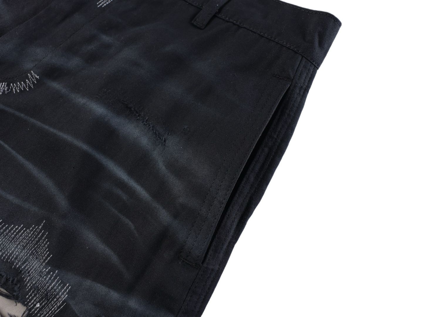 Acne Studios Repaired Trousers - Regular Fit(FN-MN-TROU001181）