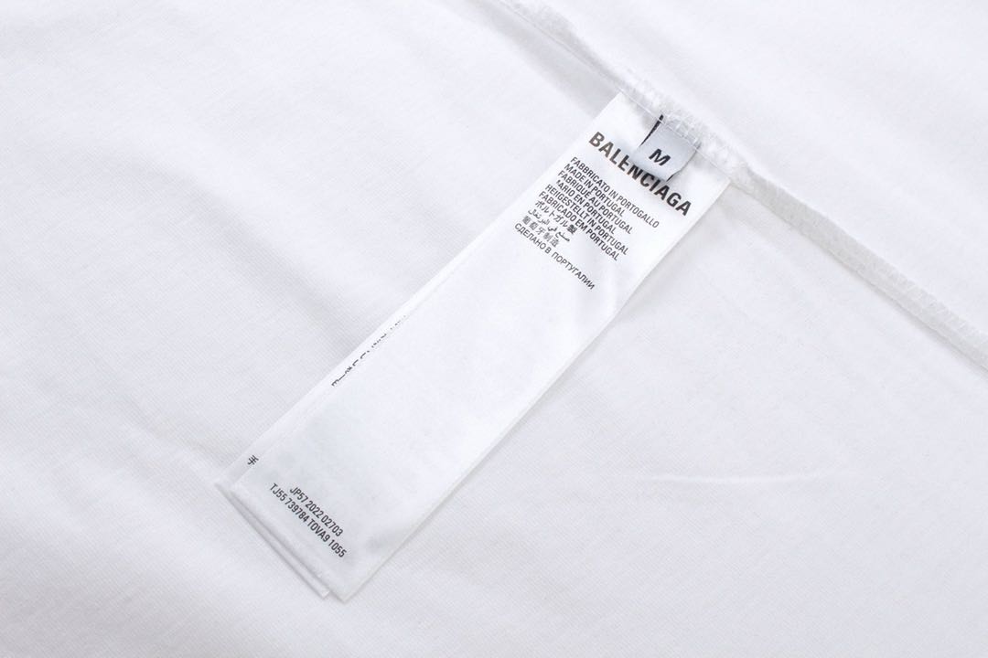 Balenciaga PARIS TROPICAL COTTON T-SHIRT（25UEFF77）